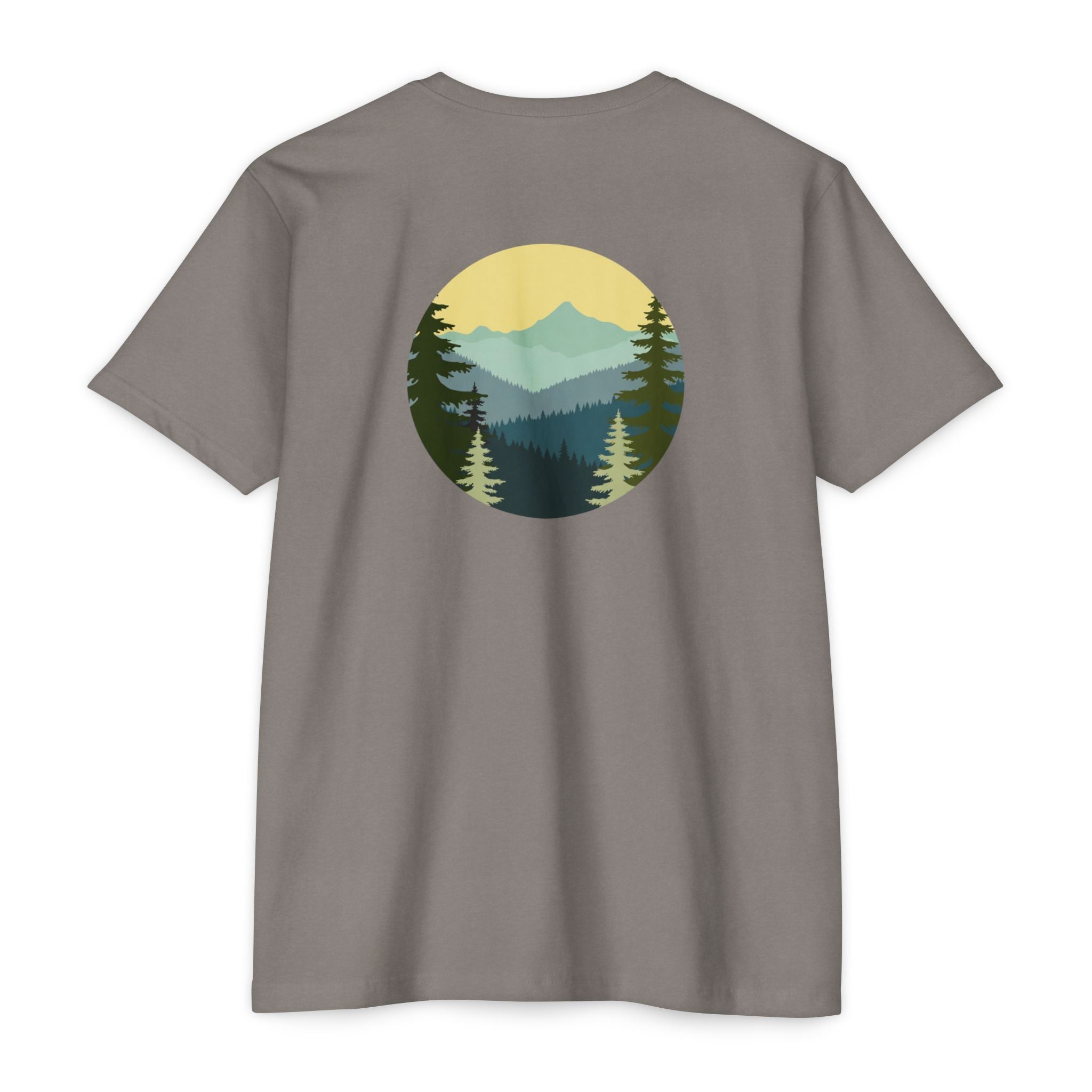 Pacific Northwest Retro Layered Mountains T-Shirt