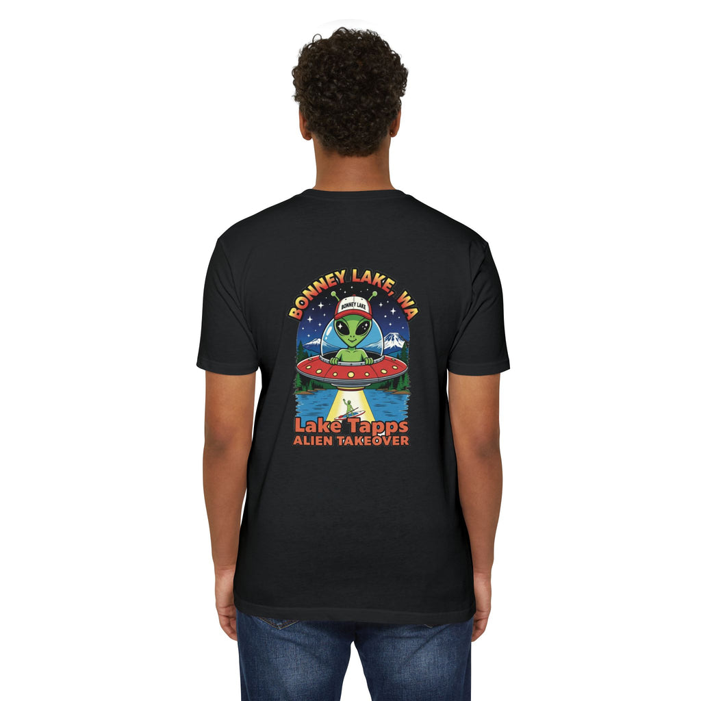 Lake Tapps Alien T-Shirt — 'Bonney Lake, WA' Lake Tapps Alien Takeover Graphic Tee