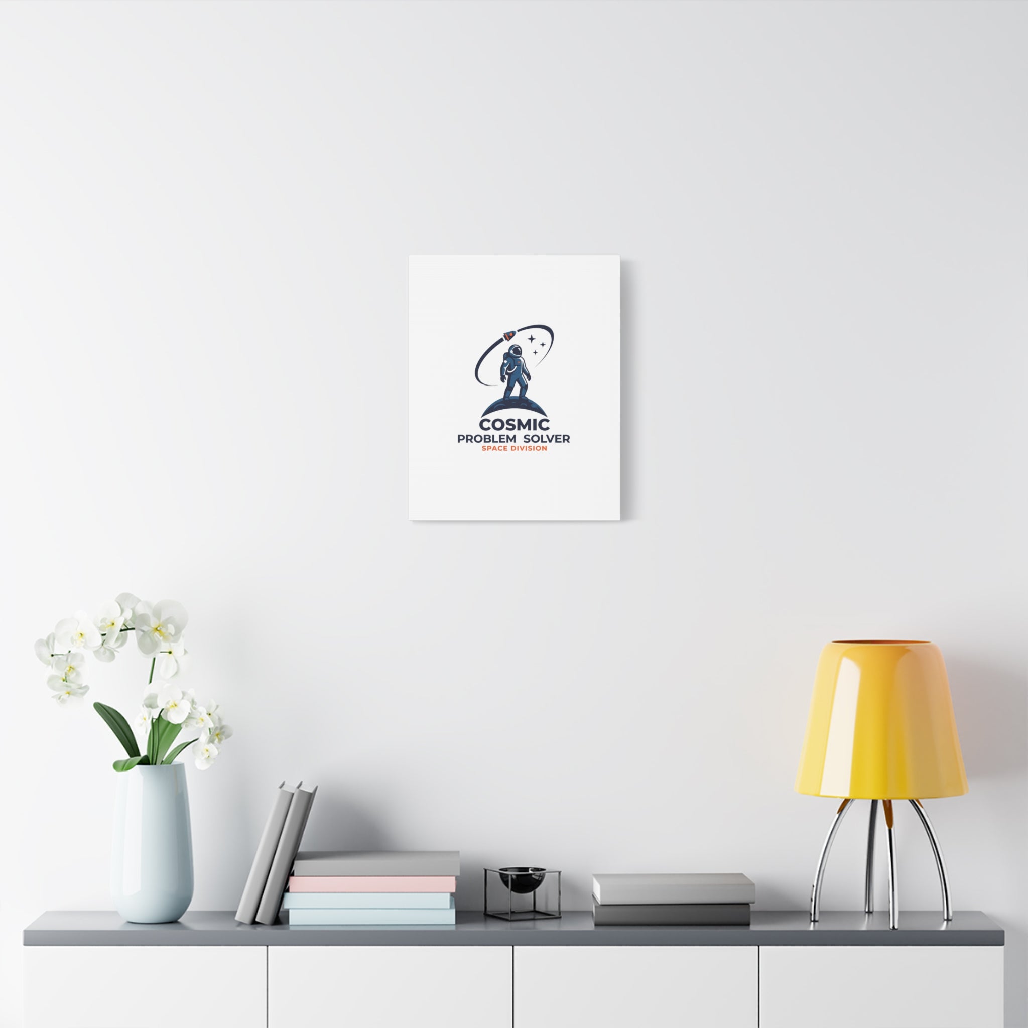 Cosmic Problem Solver Canvas | Space, Astronaut, Mission Patch