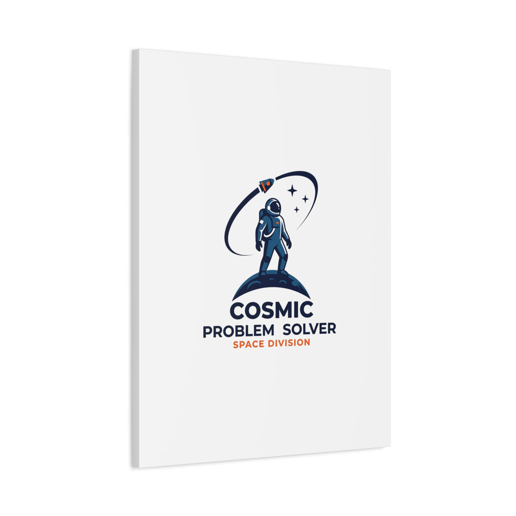 Cosmic Problem Solver Canvas | Space, Astronaut, Mission Patch