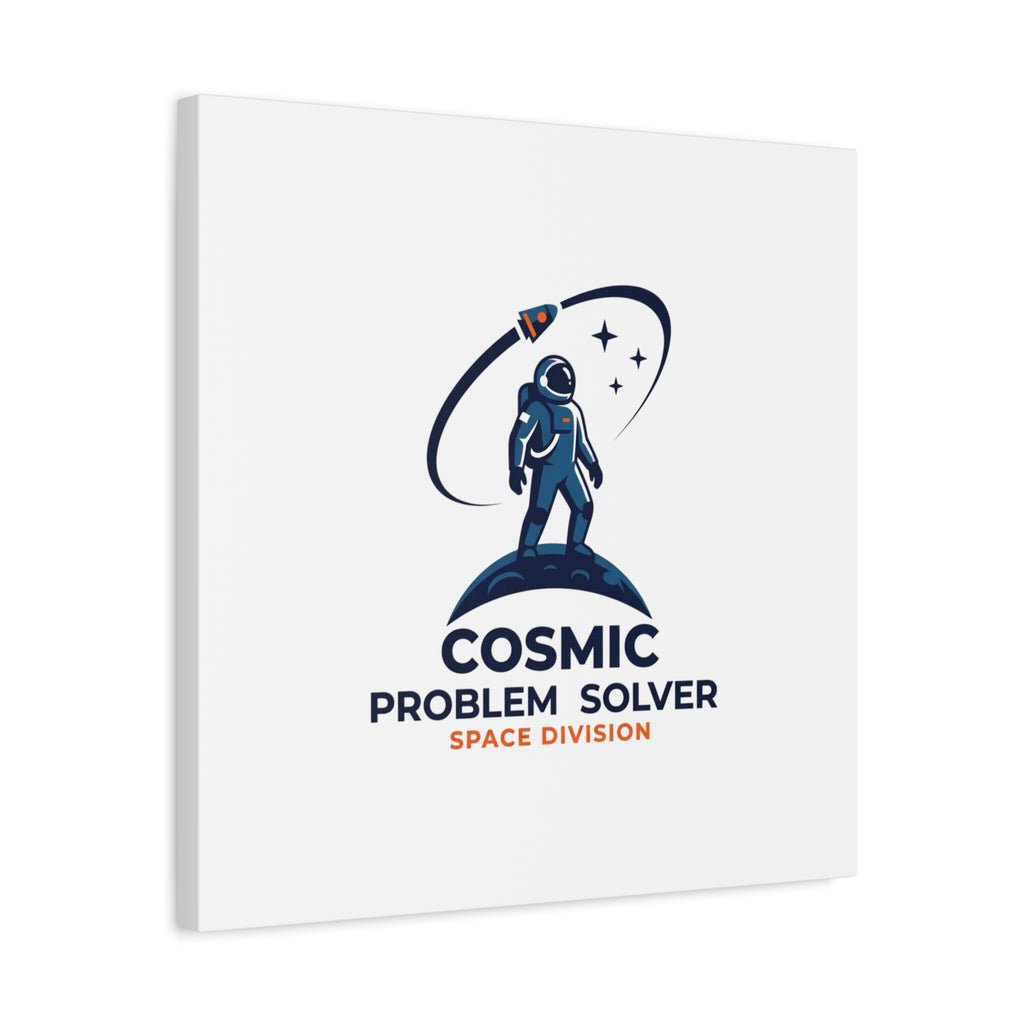 Cosmic Problem Solver Canvas | Space, Astronaut, Mission Patch
