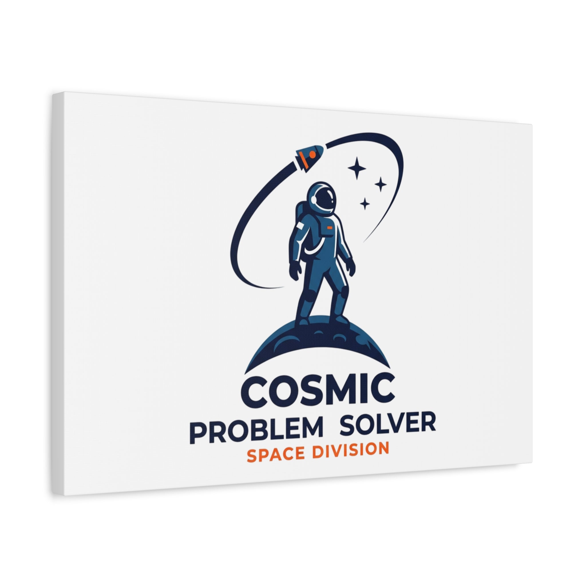 Cosmic Problem Solver Canvas | Space, Astronaut, Mission Patch