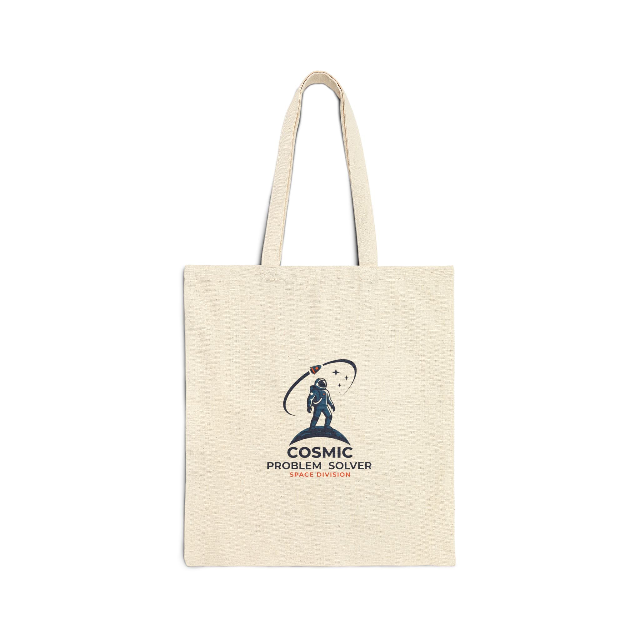 Cosmic Problem Solver Tote | mission patch, astronaut science nerd
