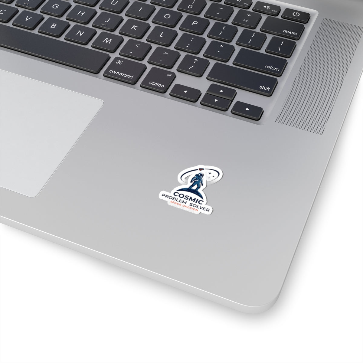 Cosmic Problem Solver Kiss-Cut Stickers | astronaut mission patch, space science