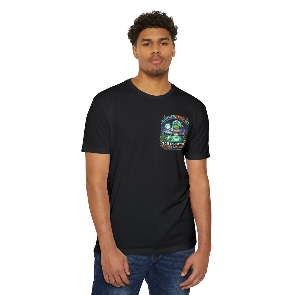 Bonney Lake WA UFO T-Shirt — "Close Encounters Bonney Lake Kind" Alien Graphic Tee