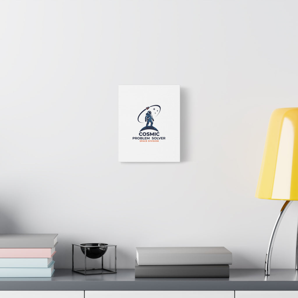 Cosmic Problem Solver Canvas | Space, Astronaut, Mission Patch