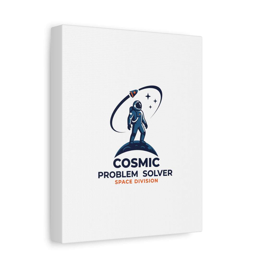 Cosmic Problem Solver Canvas | Space, Astronaut, Mission Patch