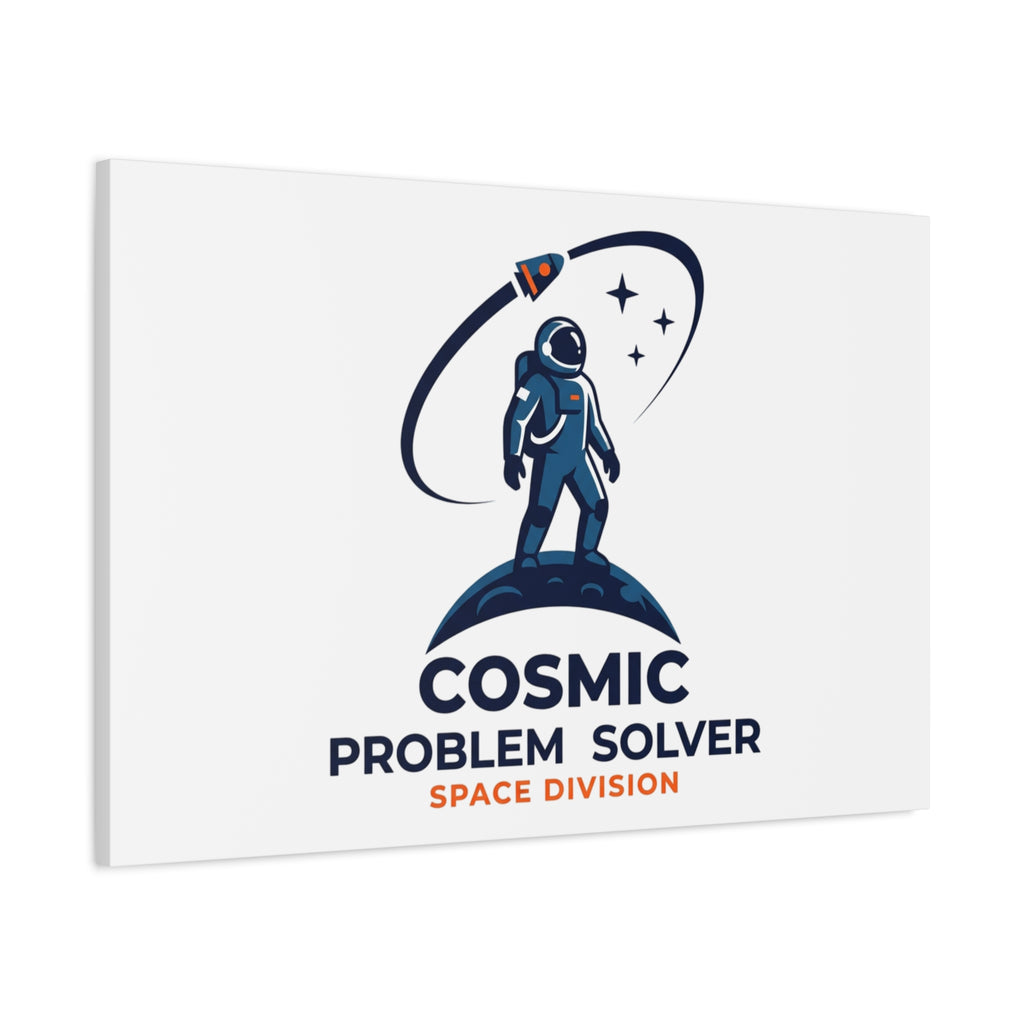 Cosmic Problem Solver Canvas | Space, Astronaut, Mission Patch