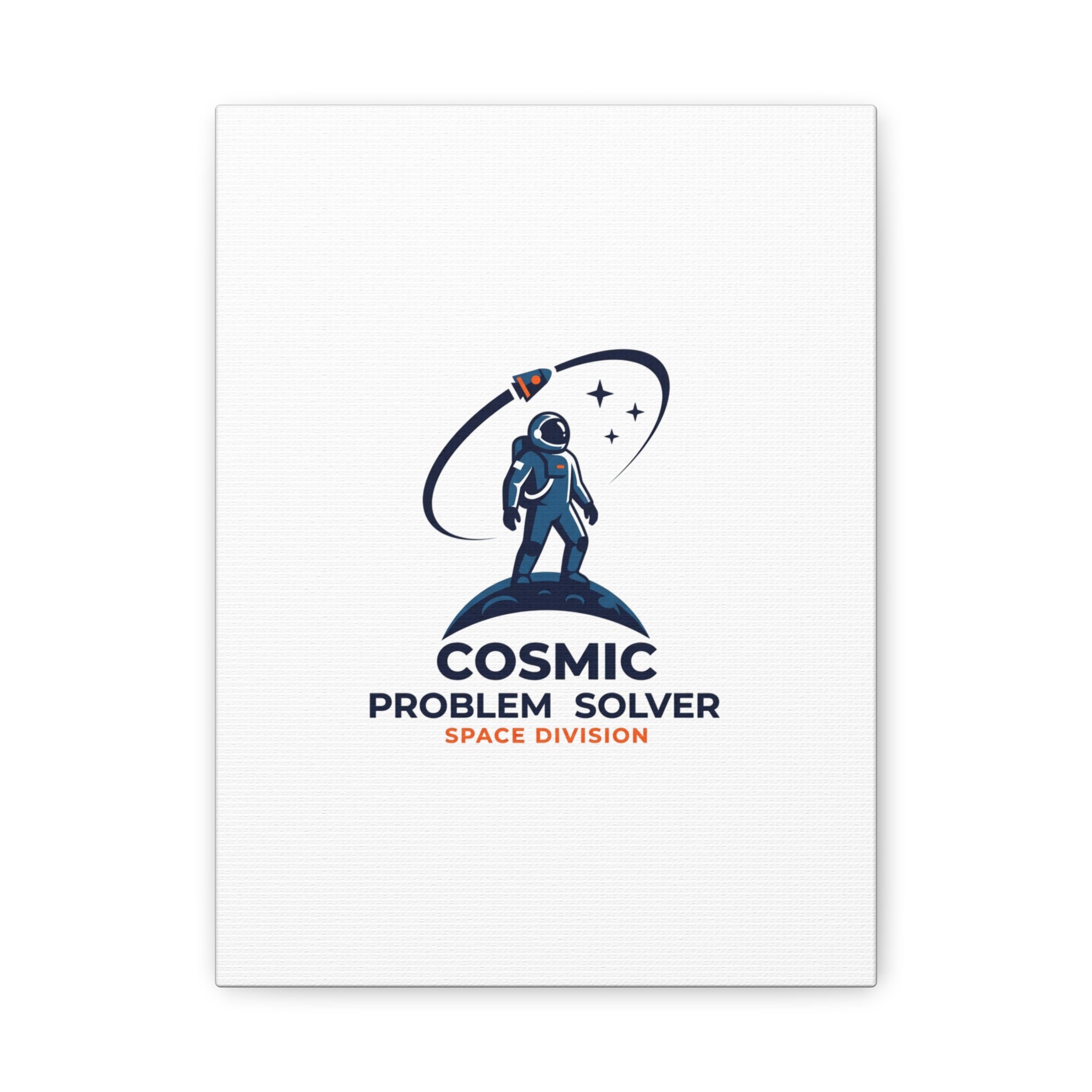 Cosmic Problem Solver Canvas | Space, Astronaut, Mission Patch