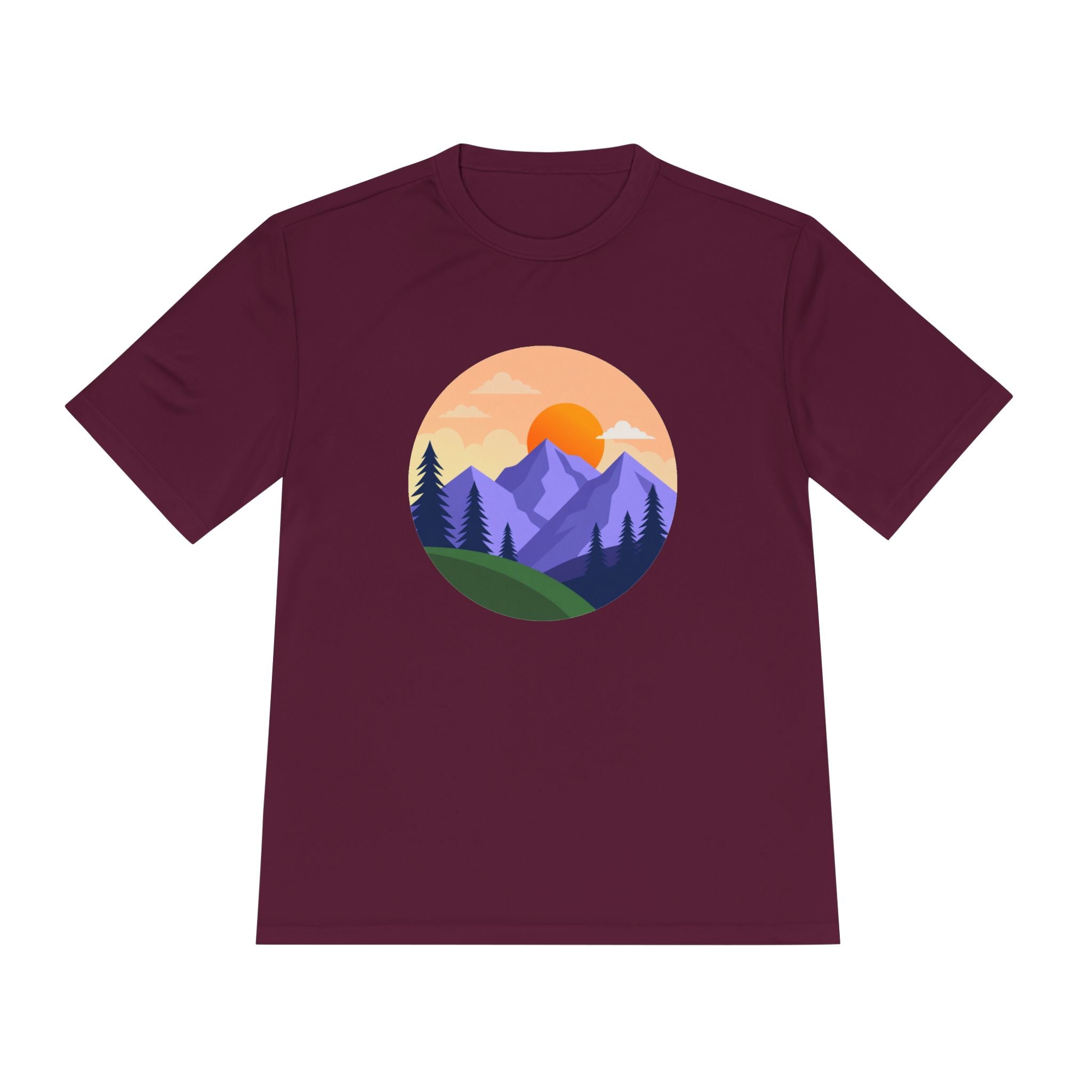 Retro PNW Tee — Colorful Pacific Northwest Graphic Shirt
