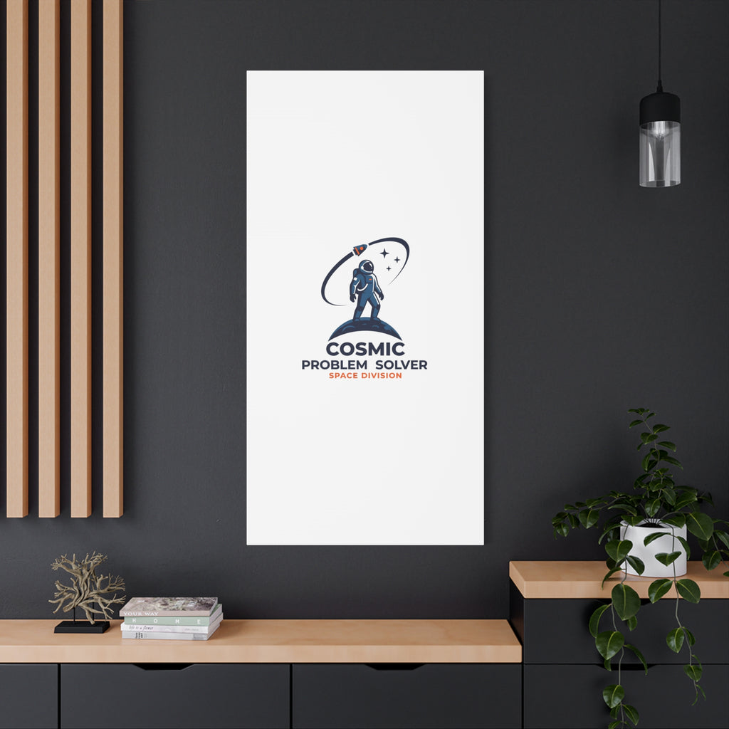 Cosmic Problem Solver Canvas | Space, Astronaut, Mission Patch