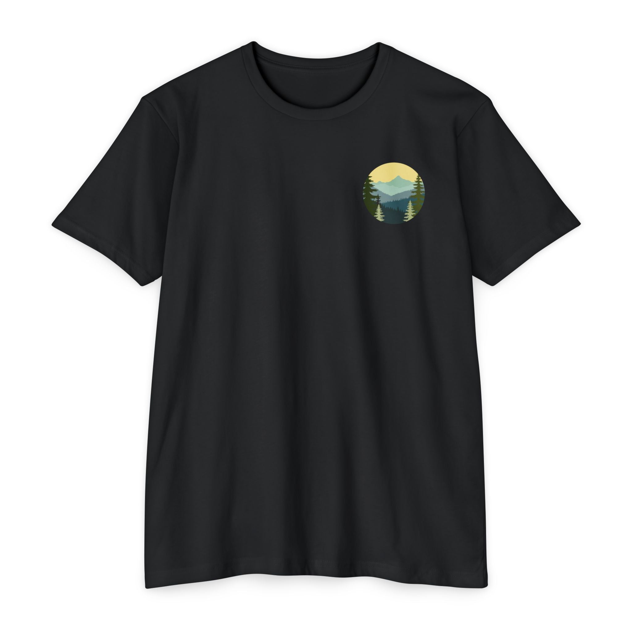 Pacific Northwest Retro Layered Mountains T-Shirt