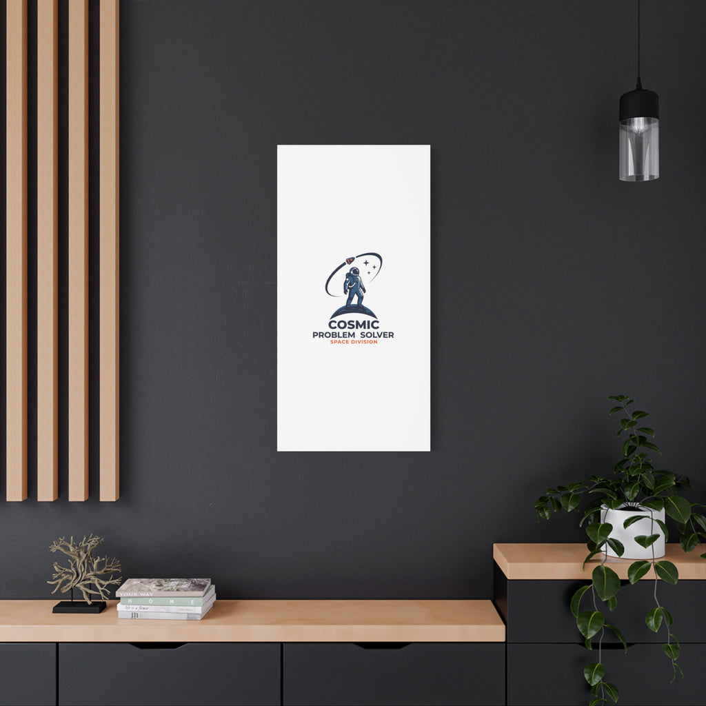 Cosmic Problem Solver Canvas | Space, Astronaut, Mission Patch