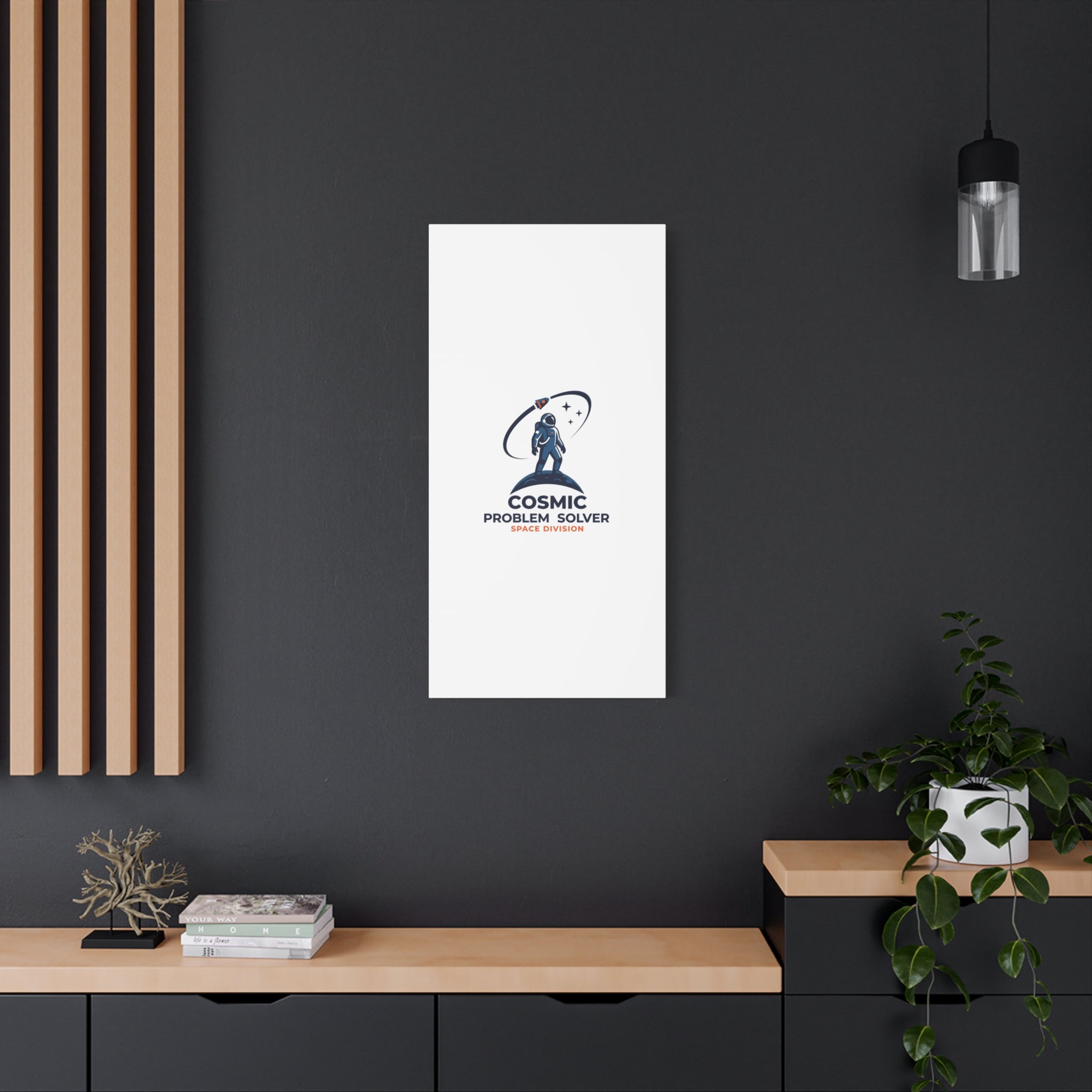 Cosmic Problem Solver Canvas | Space, Astronaut, Mission Patch