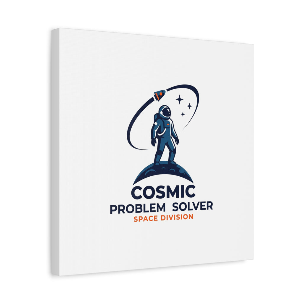 Cosmic Problem Solver Canvas | Space, Astronaut, Mission Patch