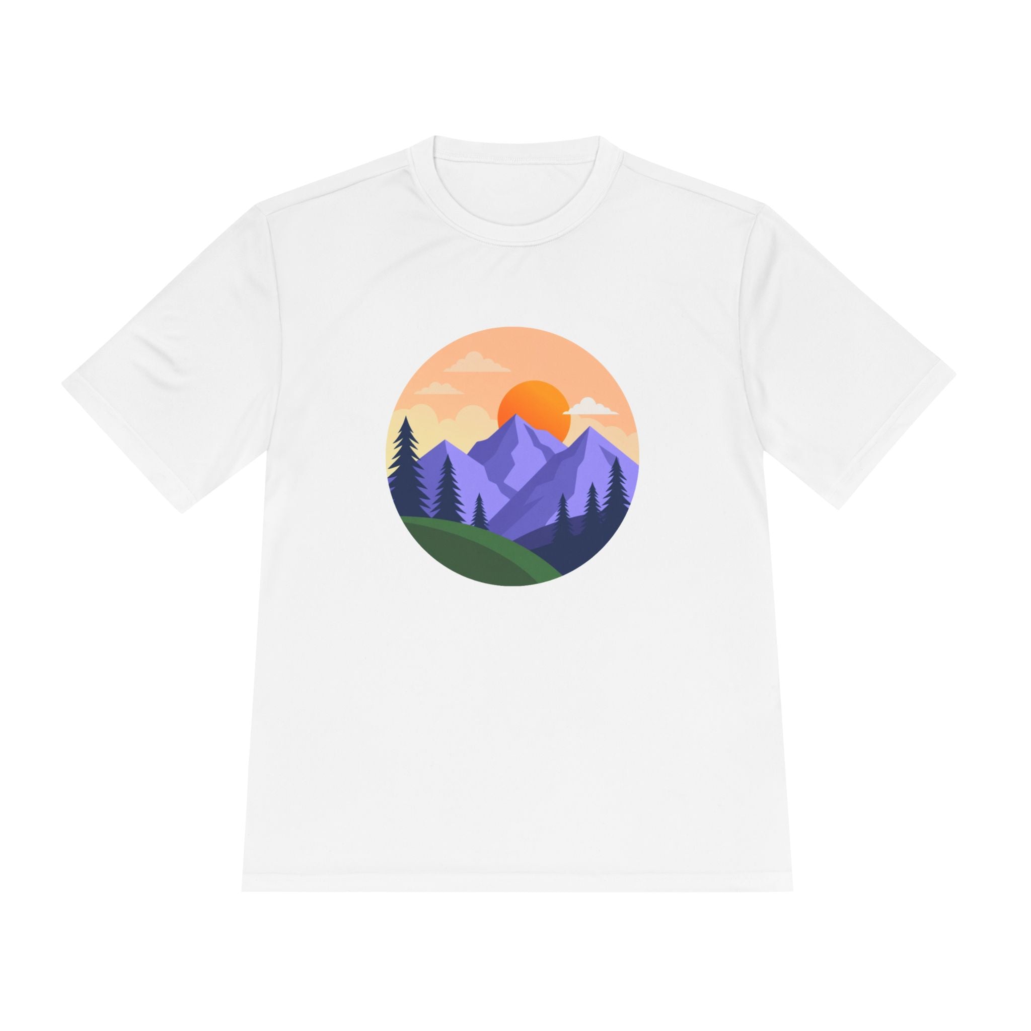 Retro PNW Tee — Colorful Pacific Northwest Graphic Shirt