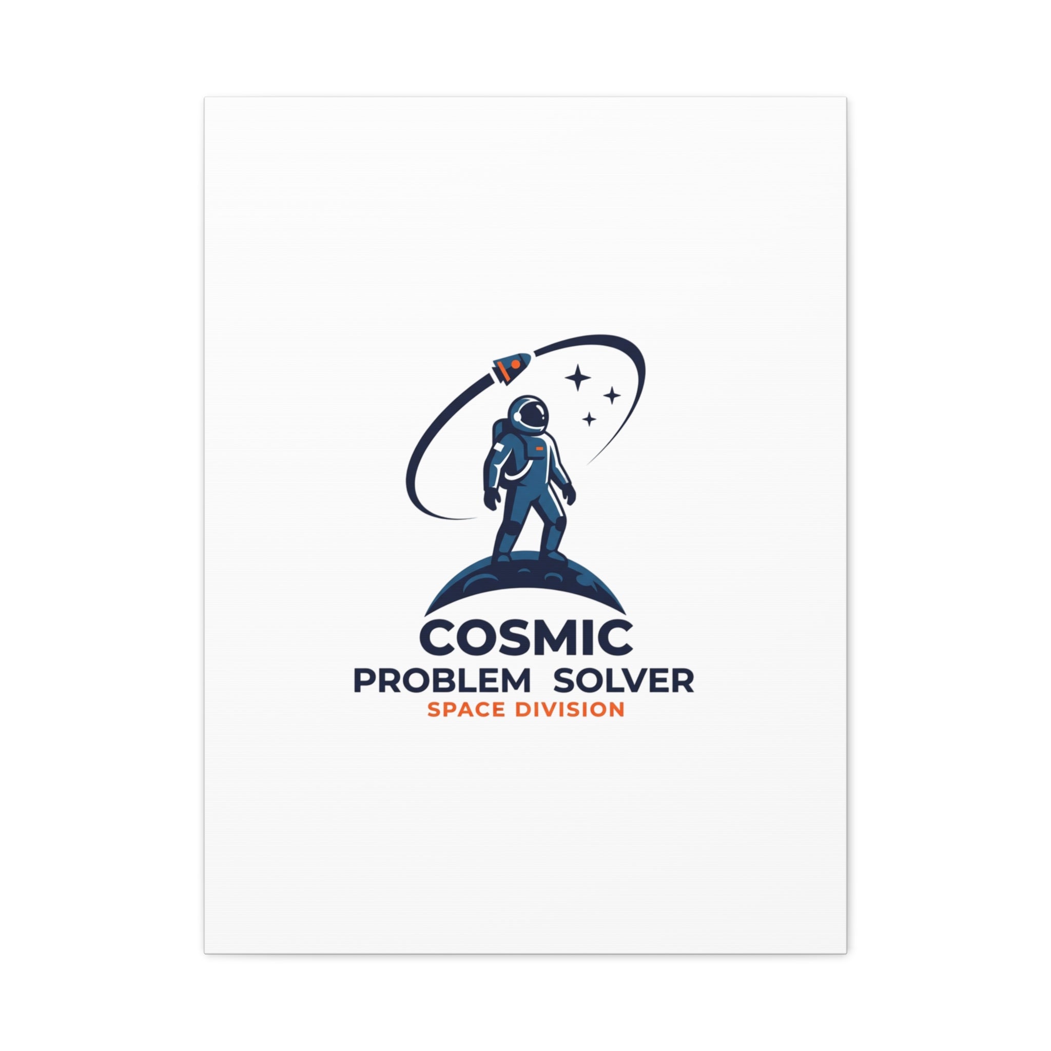 Cosmic Problem Solver Canvas | Space, Astronaut, Mission Patch