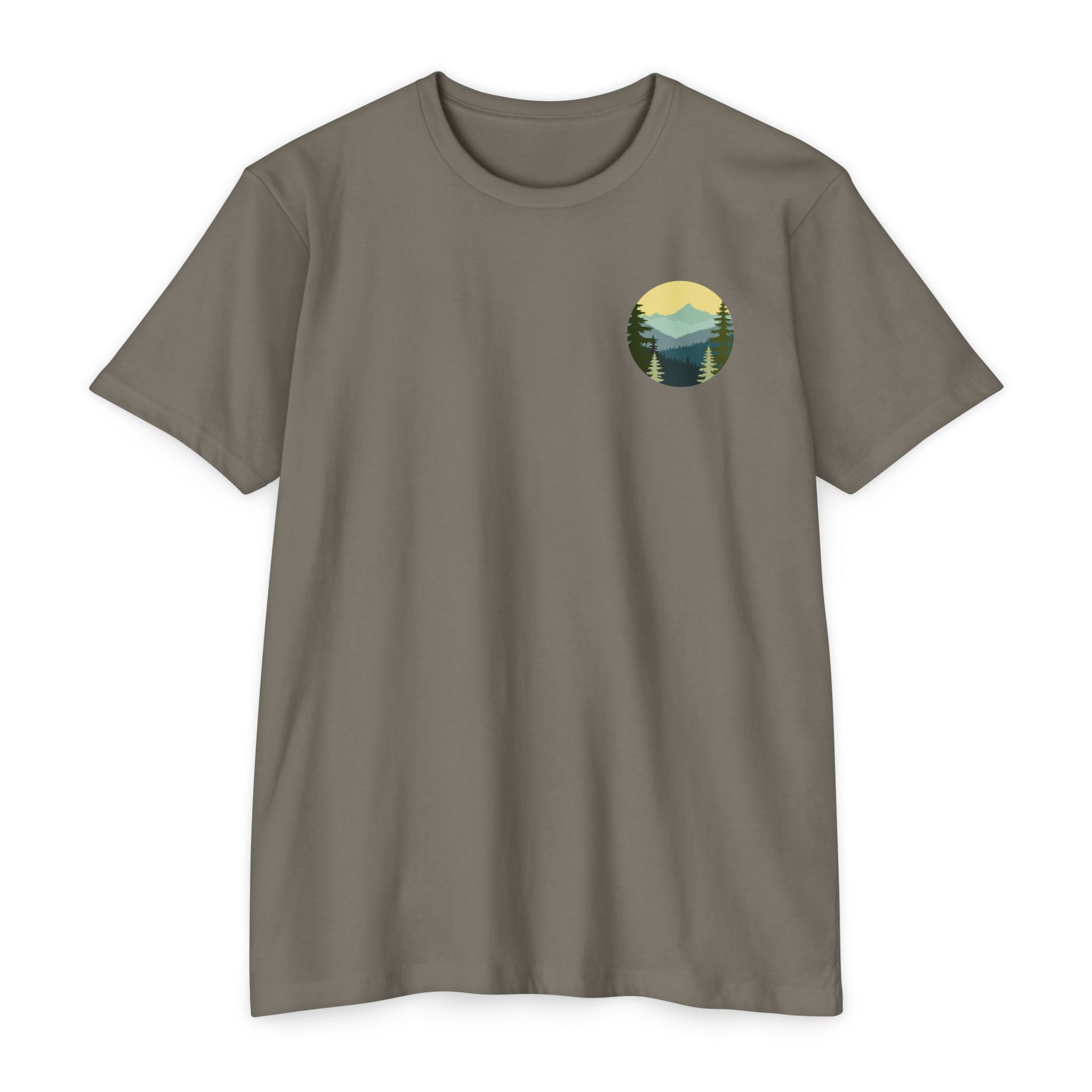 Pacific Northwest Retro Layered Mountains T-Shirt
