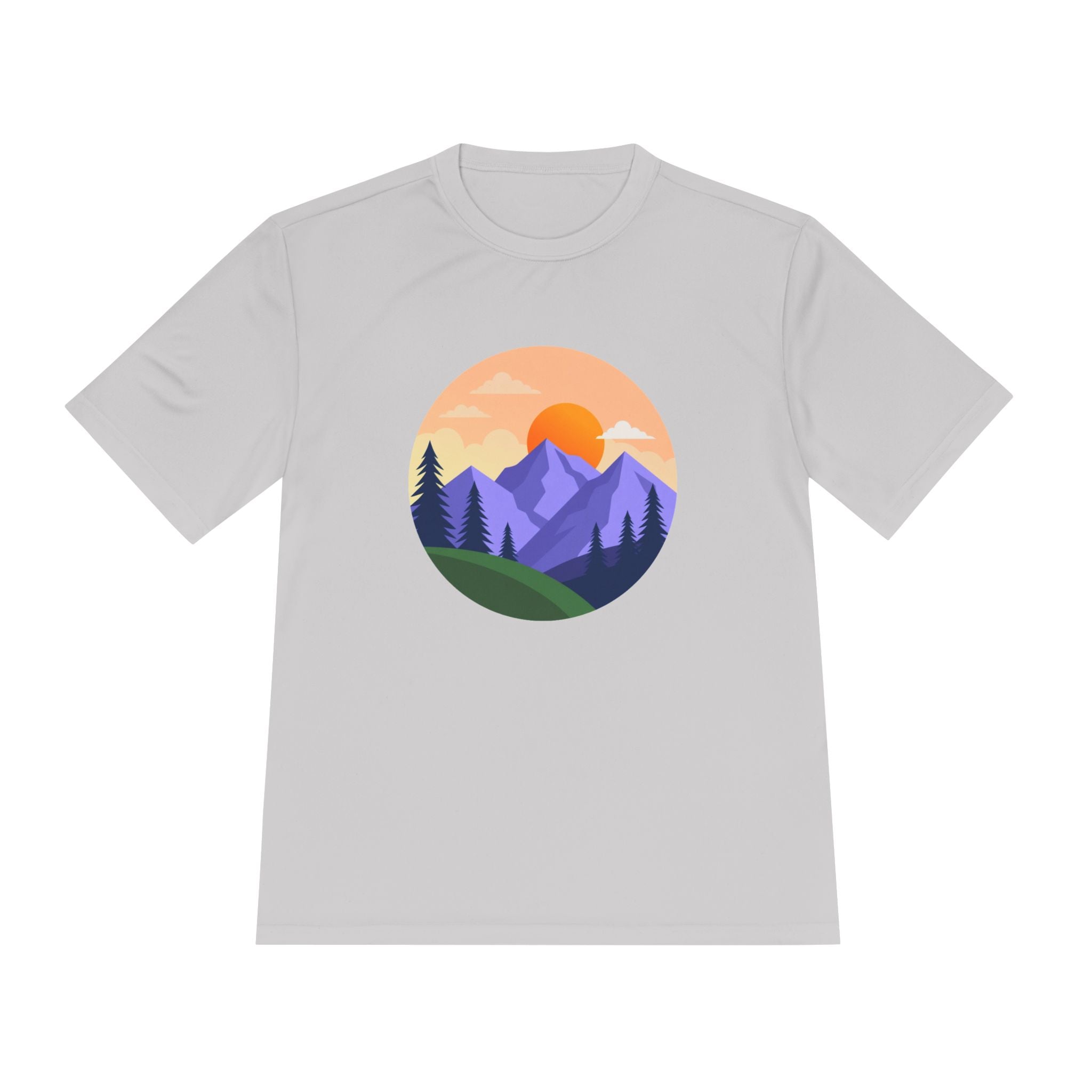 Retro PNW Tee — Colorful Pacific Northwest Graphic Shirt