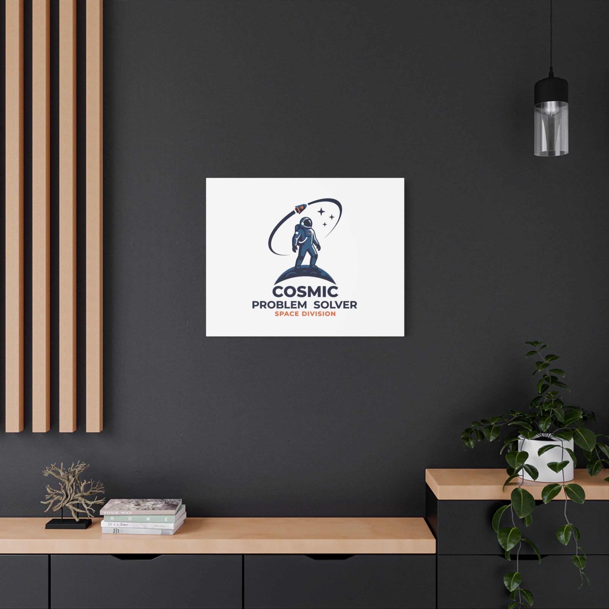 Cosmic Problem Solver Canvas | Space, Astronaut, Mission Patch