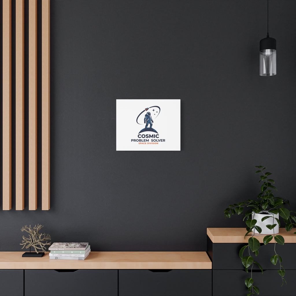 Cosmic Problem Solver Canvas | Space, Astronaut, Mission Patch