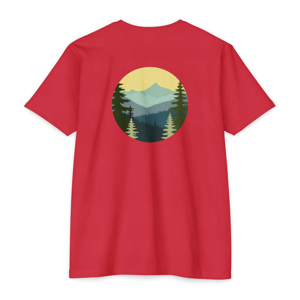 Pacific Northwest Retro Layered Mountains T-Shirt