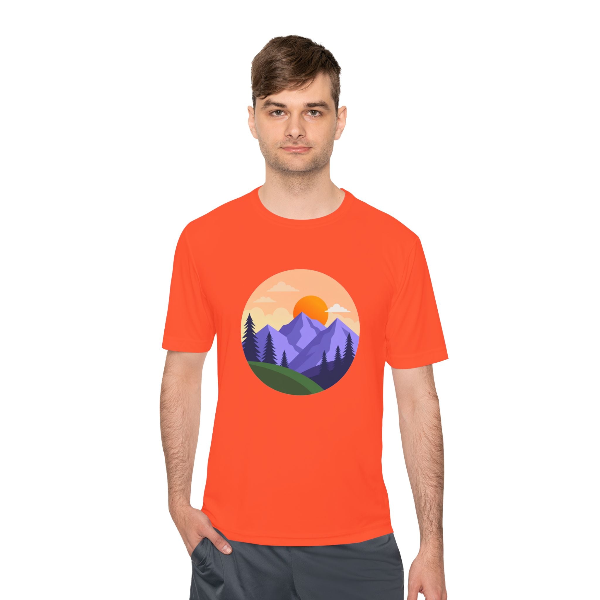 Retro PNW Tee — Colorful Pacific Northwest Graphic Shirt