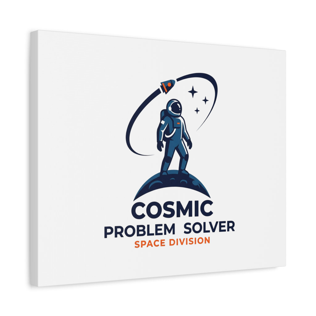 Cosmic Problem Solver Canvas | Space, Astronaut, Mission Patch