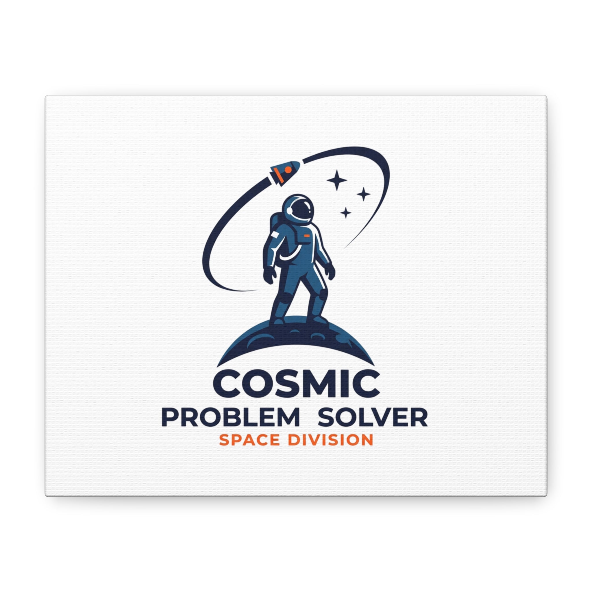 Cosmic Problem Solver Canvas | Space, Astronaut, Mission Patch