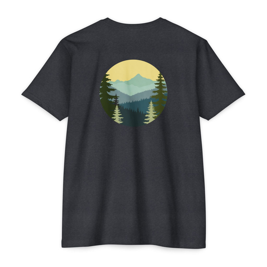 Pacific Northwest Retro Layered Mountains T-Shirt