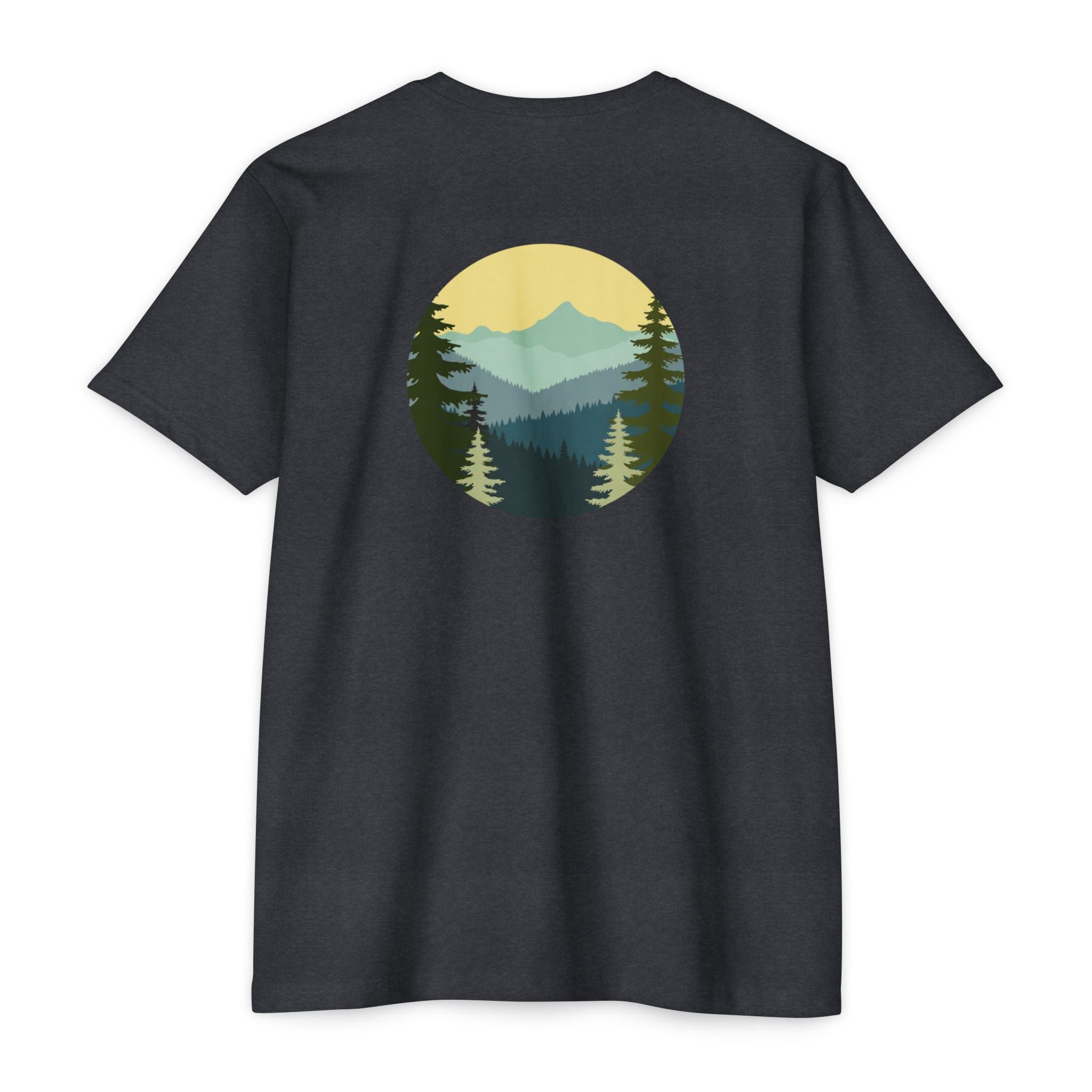 Pacific Northwest Retro Layered Mountains T-Shirt