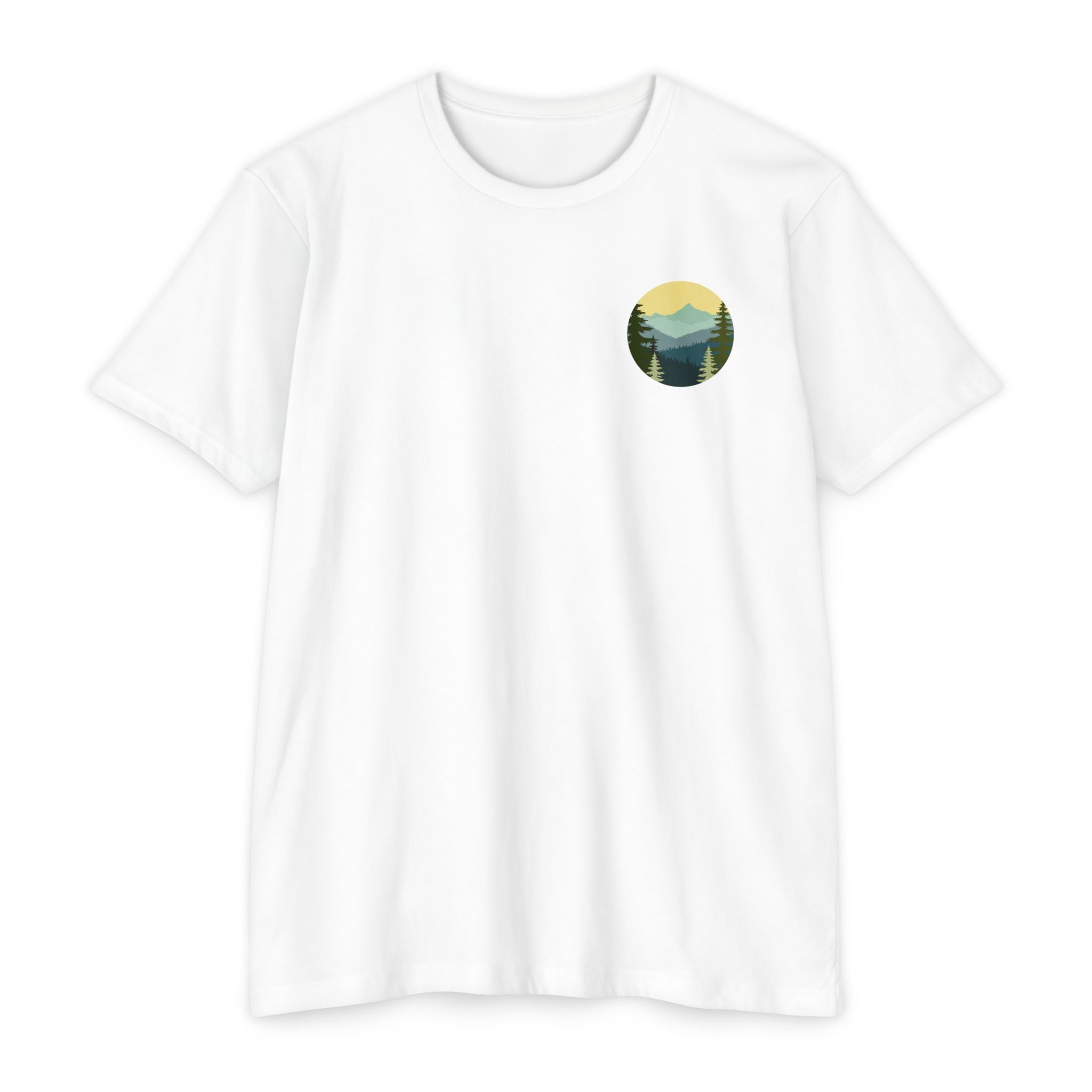 Pacific Northwest Retro Layered Mountains T-Shirt
