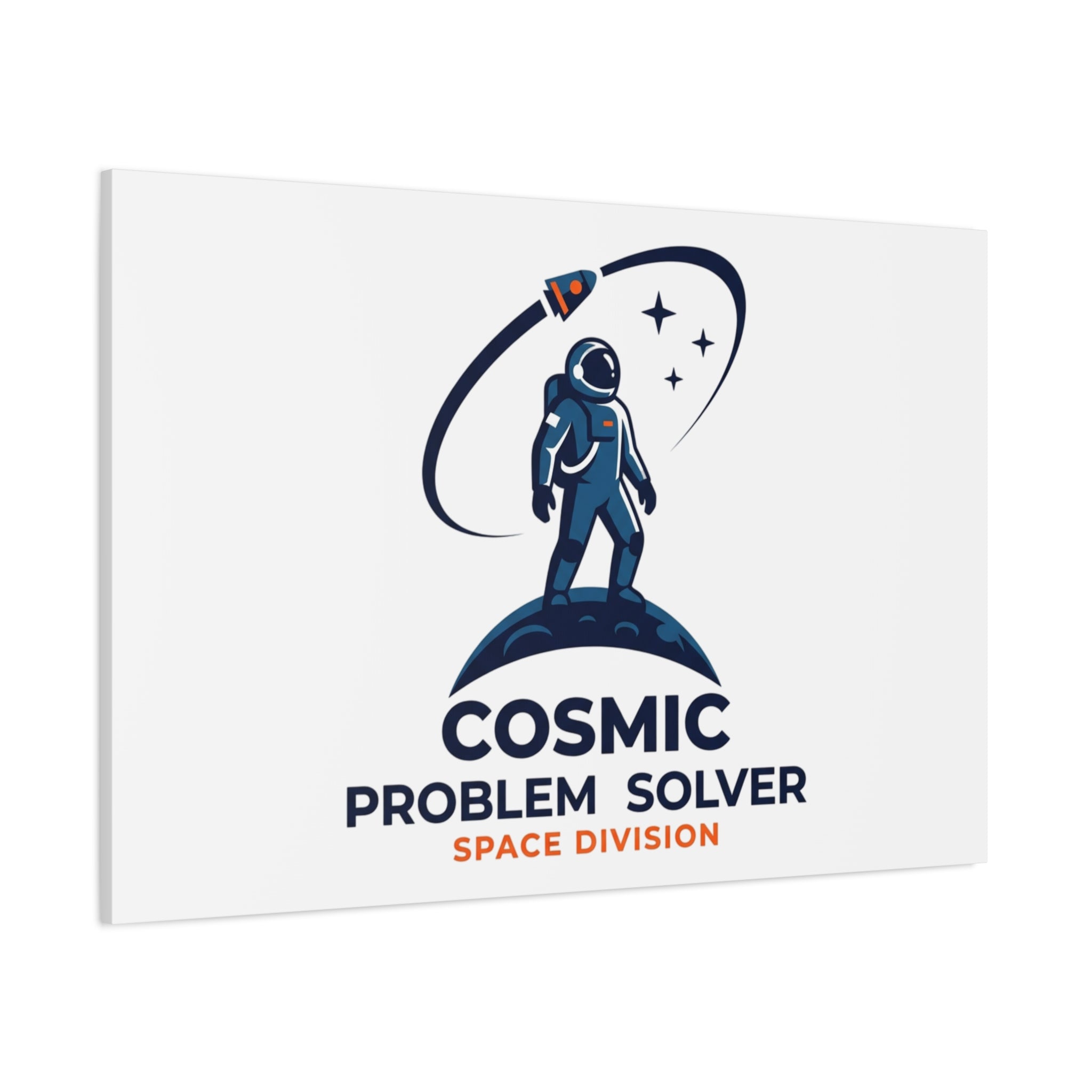 Cosmic Problem Solver Canvas | Space, Astronaut, Mission Patch