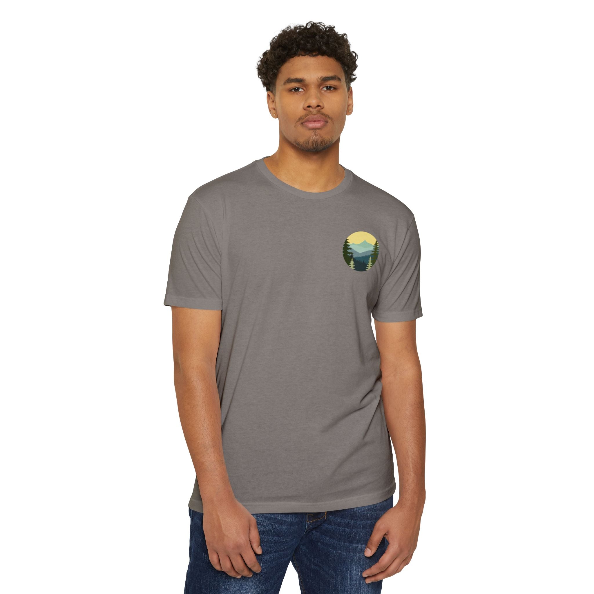 Pacific Northwest Retro Layered Mountains T-Shirt
