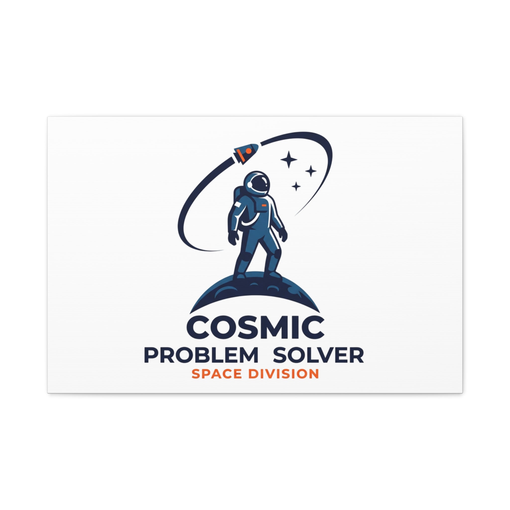 Cosmic Problem Solver Canvas | Space, Astronaut, Mission Patch