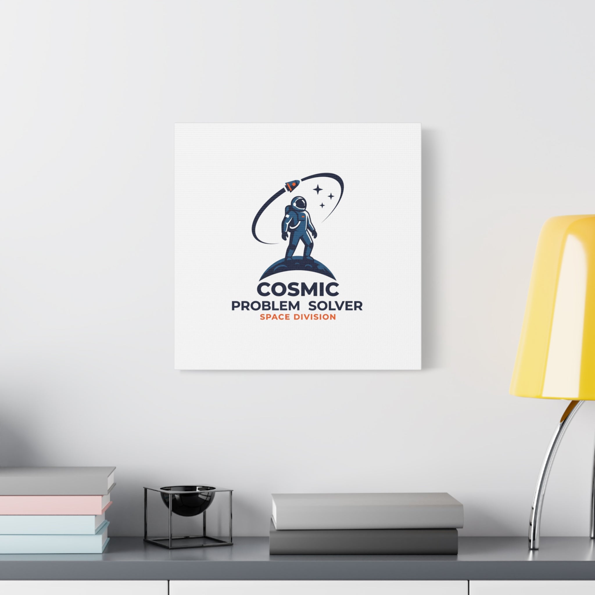 Cosmic Problem Solver Canvas | Space, Astronaut, Mission Patch