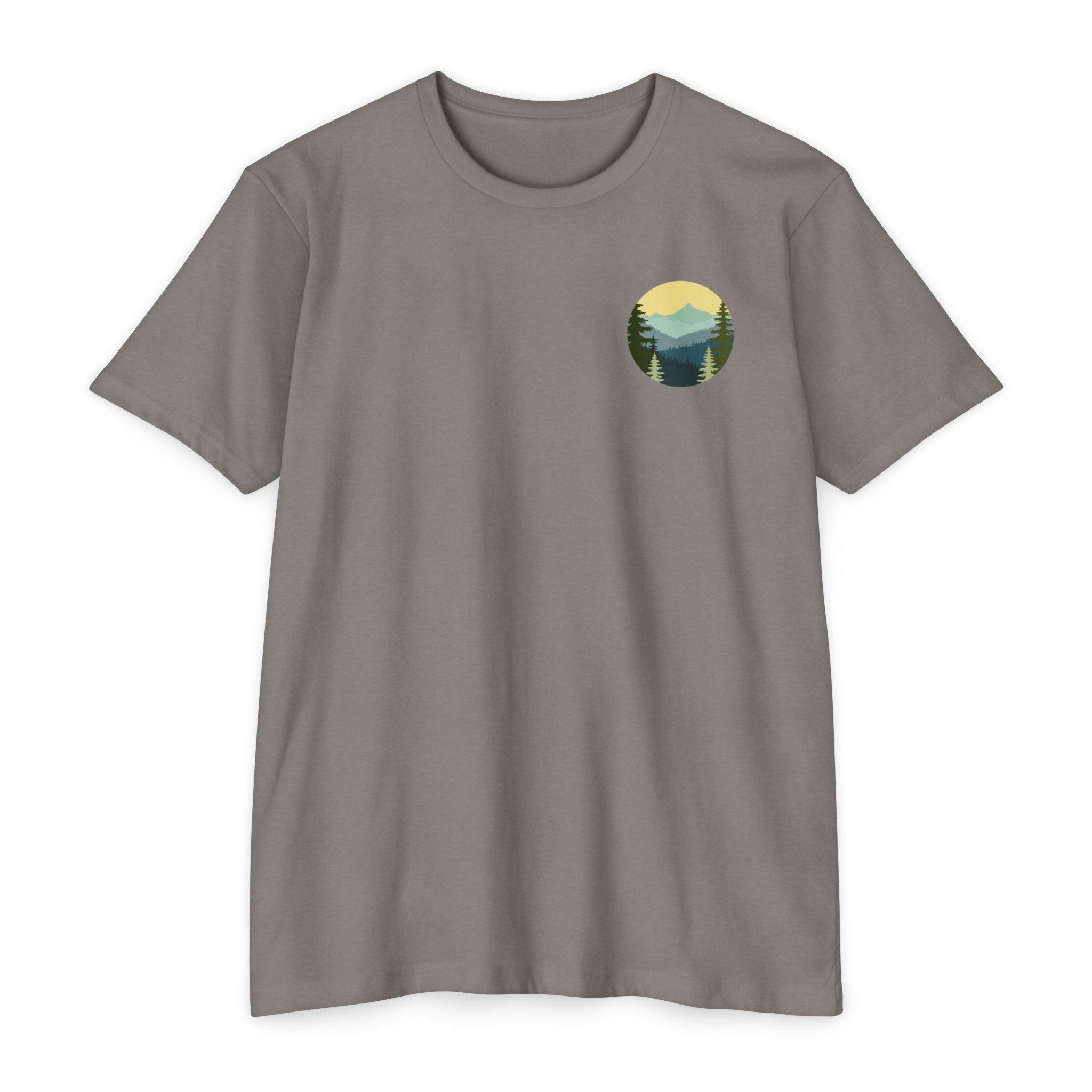 Pacific Northwest Retro Layered Mountains T-Shirt