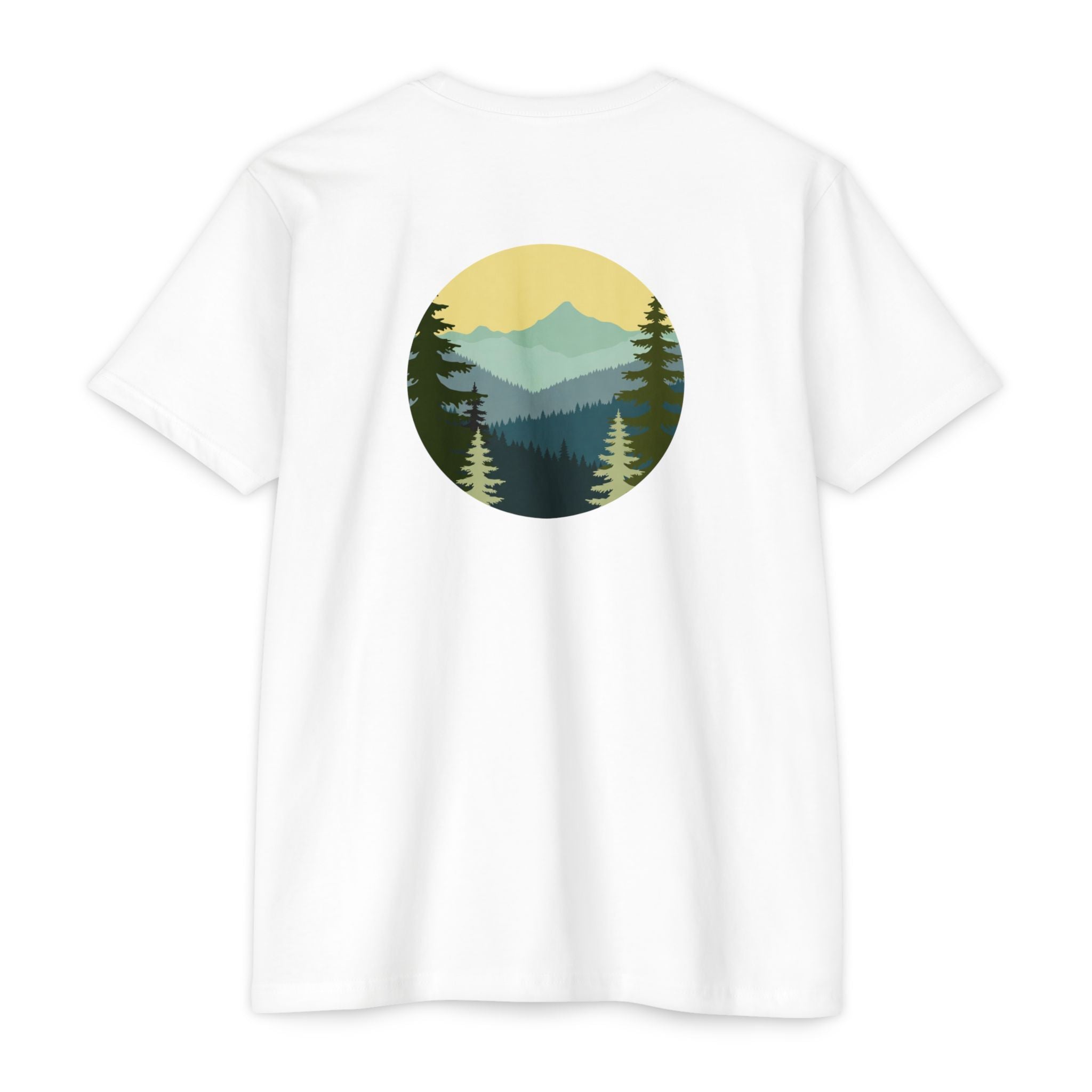 Pacific Northwest Retro Layered Mountains T-Shirt