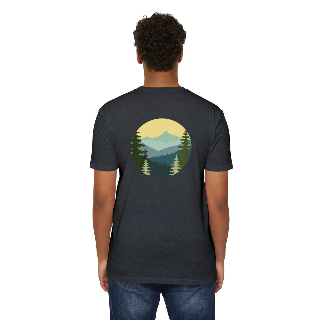 Pacific Northwest Retro Layered Mountains T-Shirt