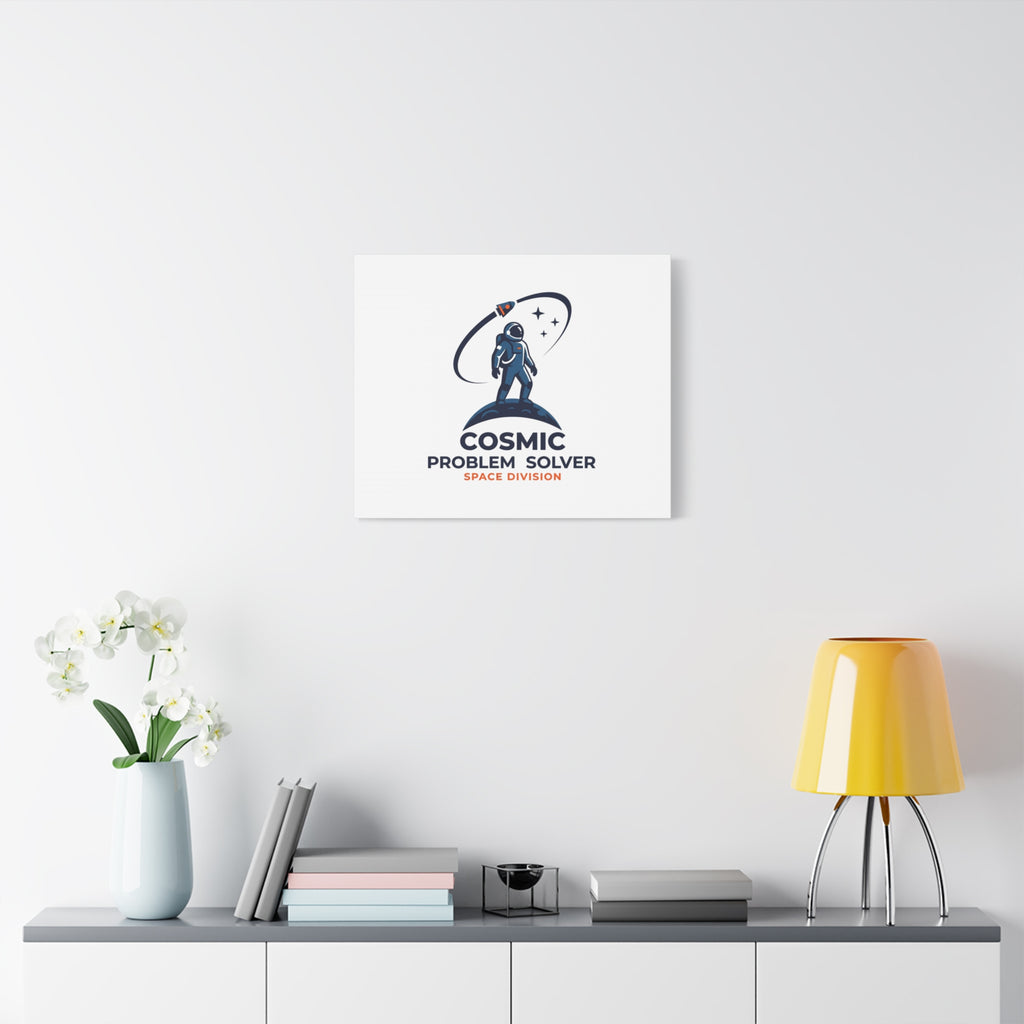 Cosmic Problem Solver Canvas | Space, Astronaut, Mission Patch