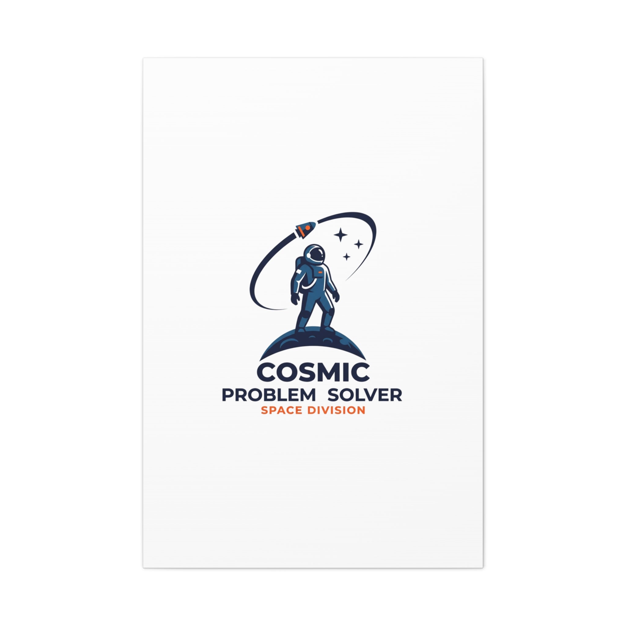 Cosmic Problem Solver Canvas | Space, Astronaut, Mission Patch