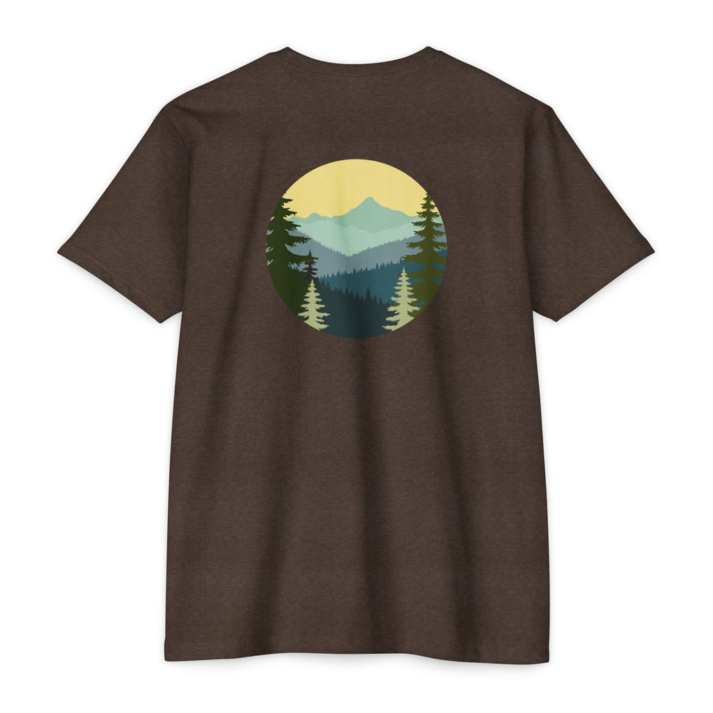 Pacific Northwest Retro Layered Mountains T-Shirt