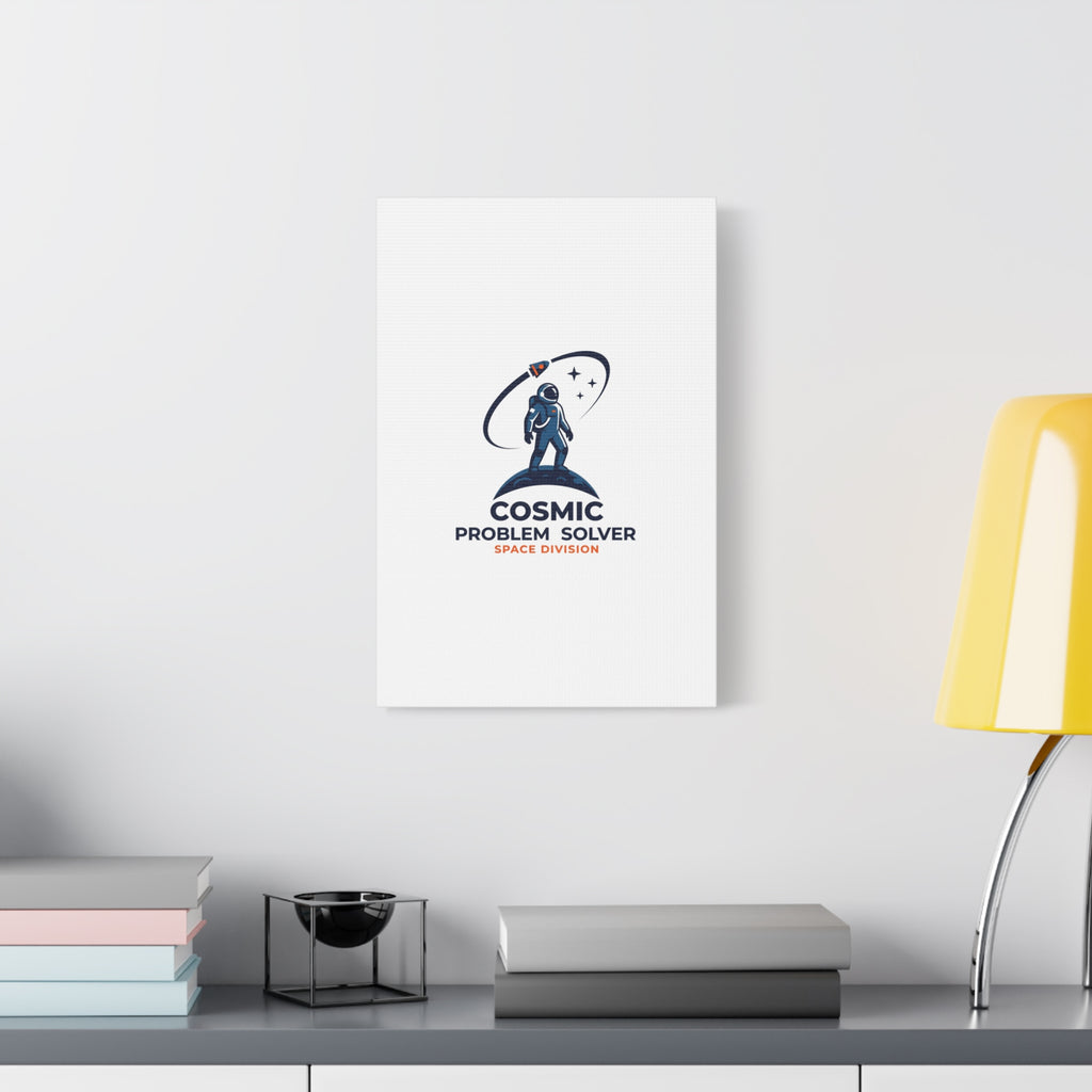 Cosmic Problem Solver Canvas | Space, Astronaut, Mission Patch