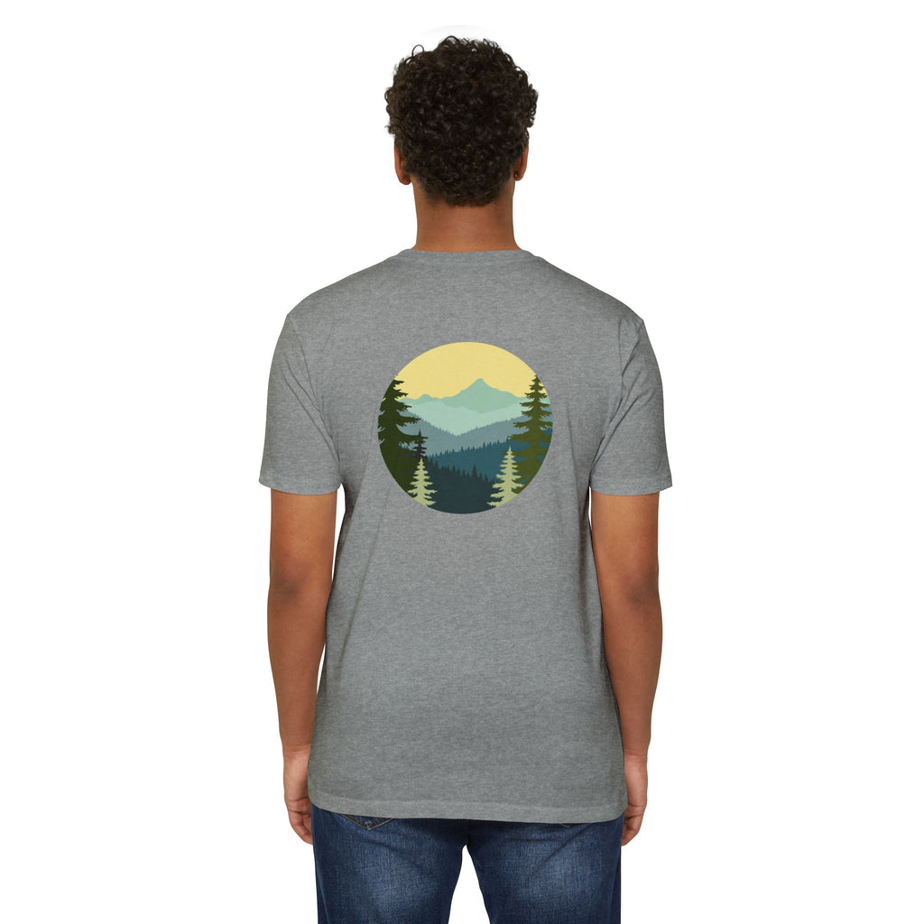 Pacific Northwest Retro Layered Mountains T-Shirt