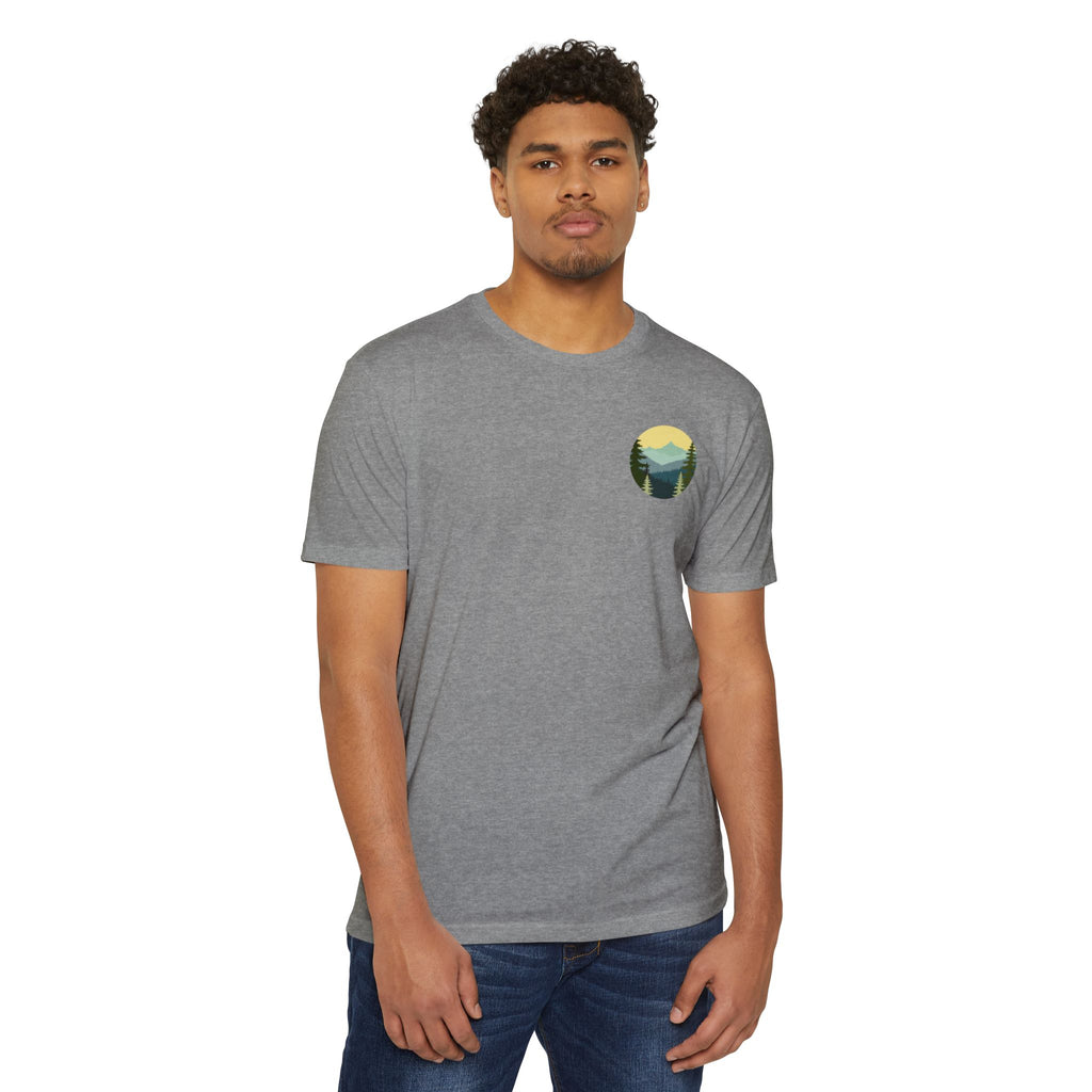 Pacific Northwest Retro Layered Mountains T-Shirt