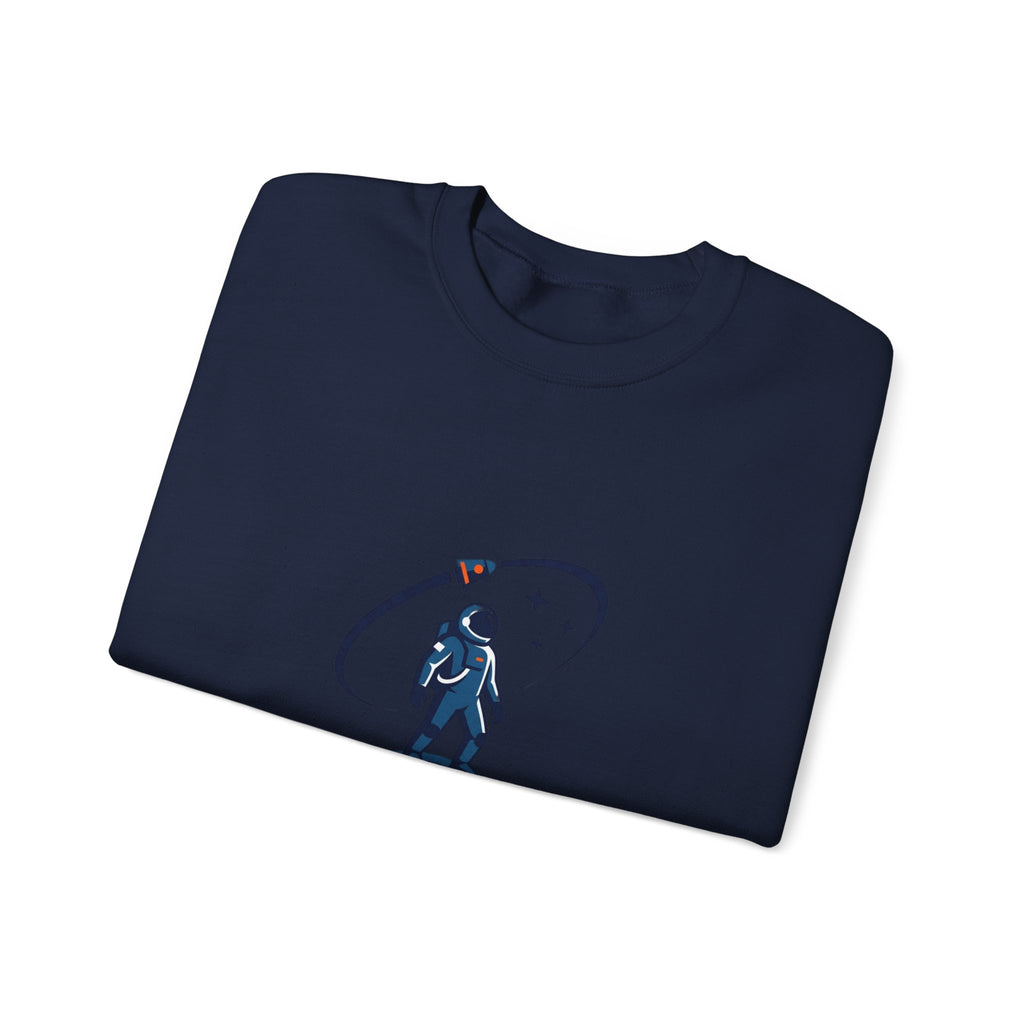 Cosmic Problem Solver Crewneck, Space Astronaut Mission Patch, science nerd