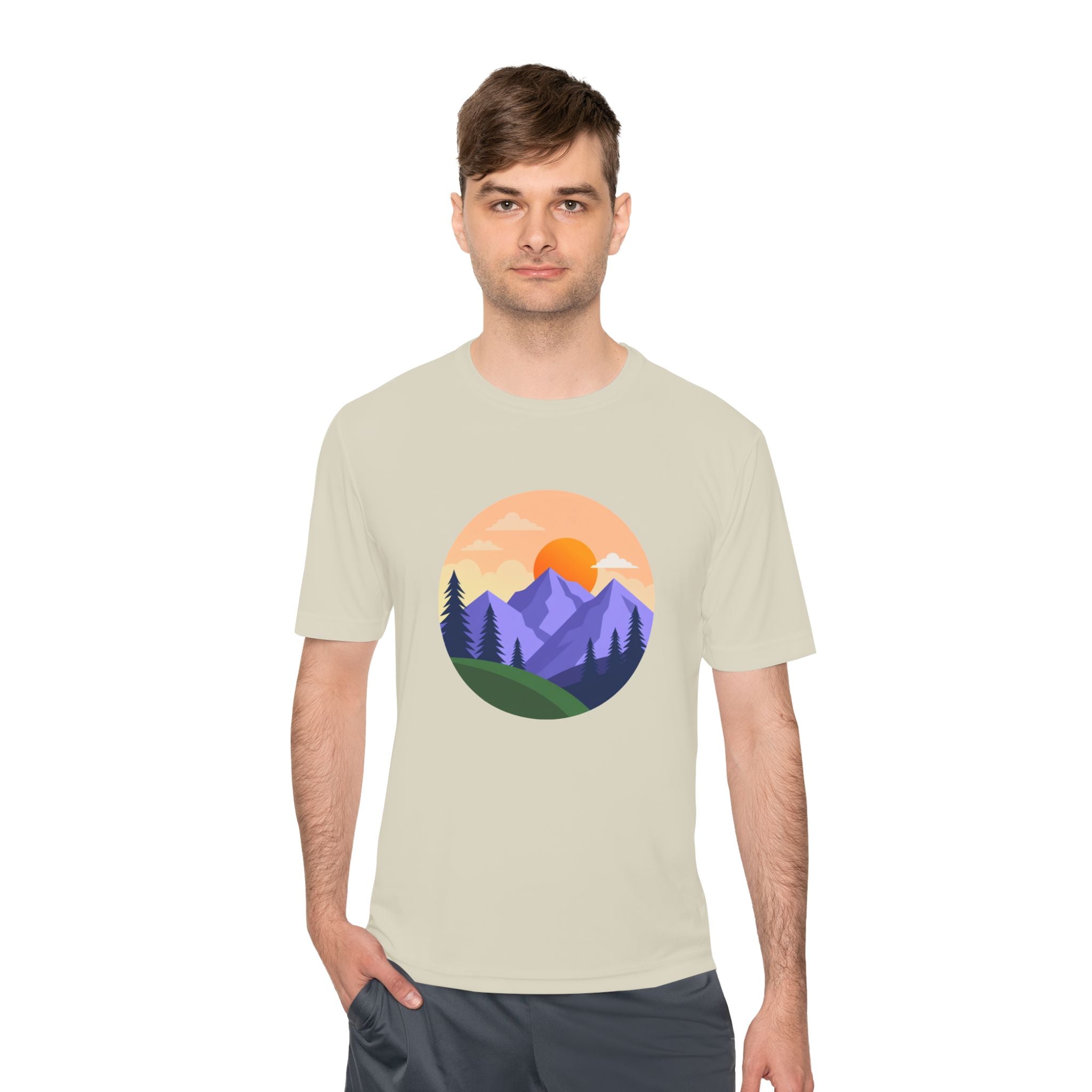 Retro PNW Tee — Colorful Pacific Northwest Graphic Shirt