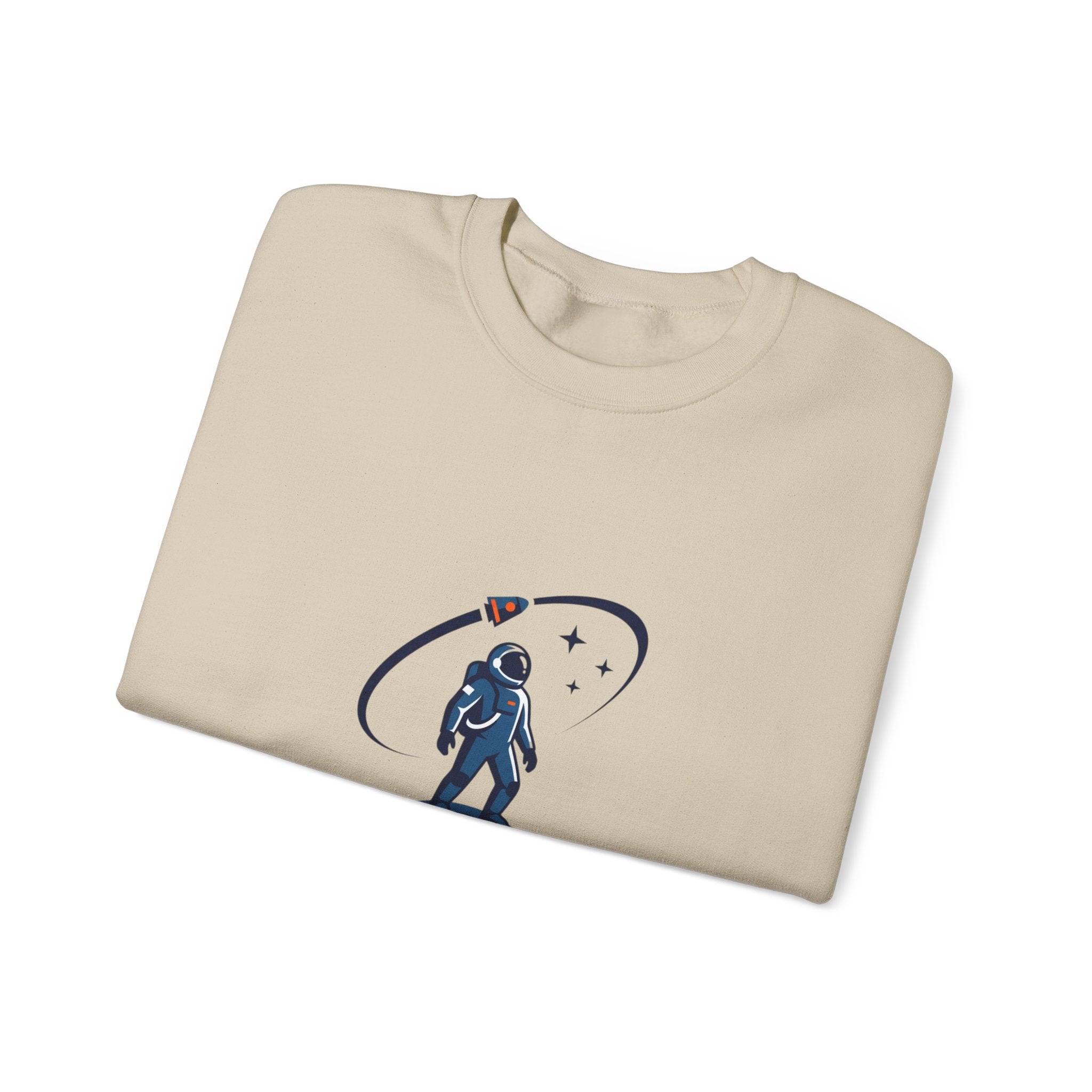 Cosmic Problem Solver Crewneck, Space Astronaut Mission Patch, science nerd