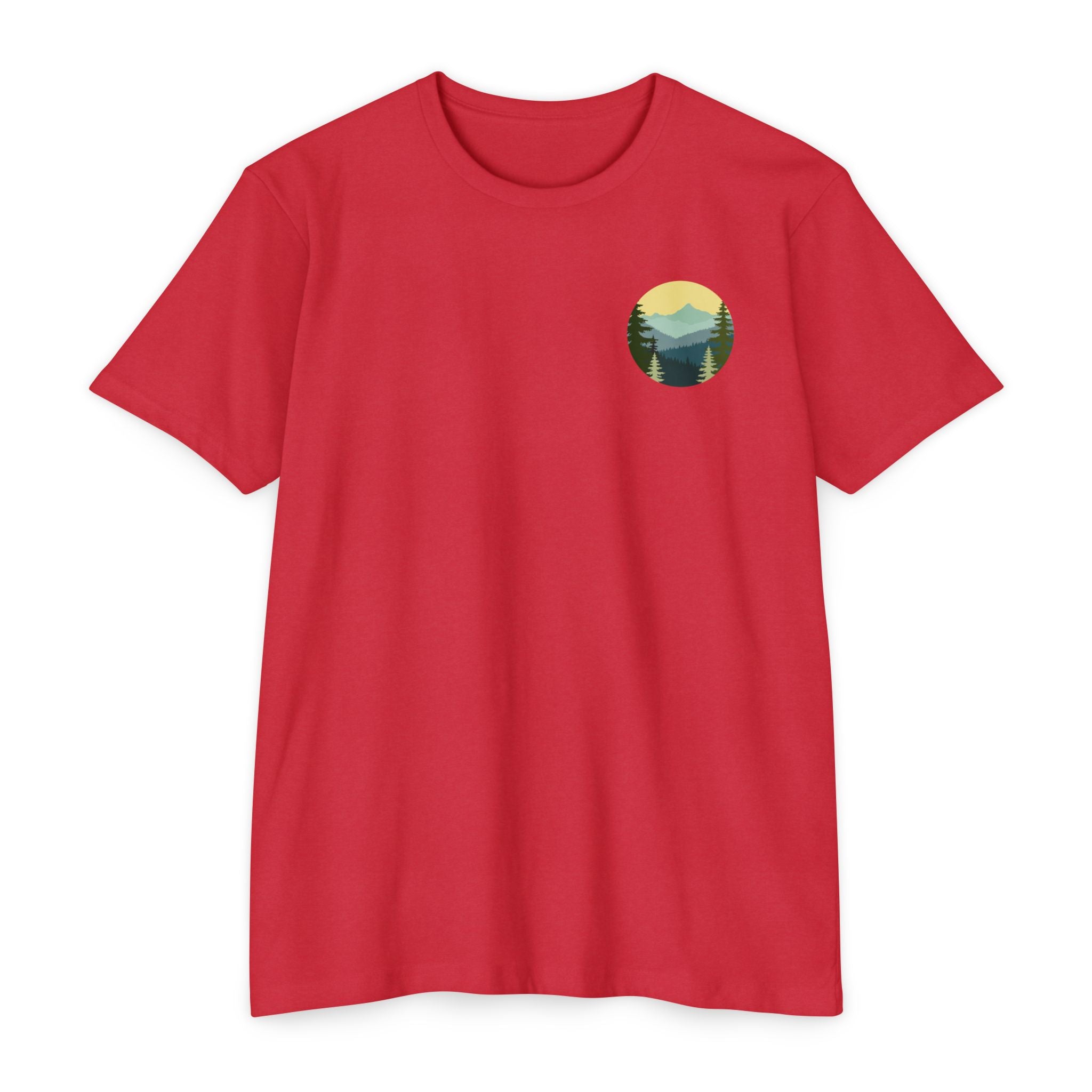 Pacific Northwest Retro Layered Mountains T-Shirt