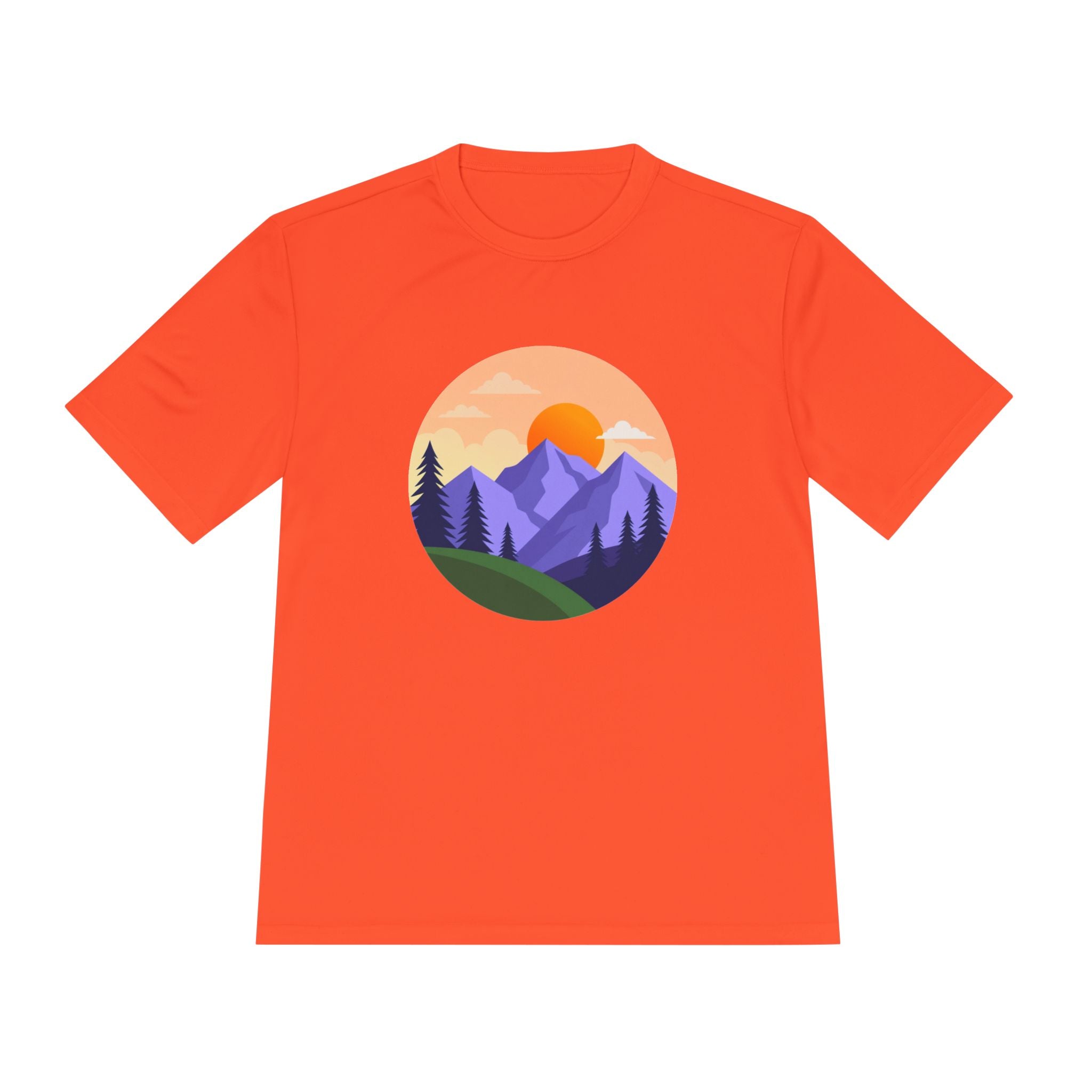 Retro PNW Tee — Colorful Pacific Northwest Graphic Shirt